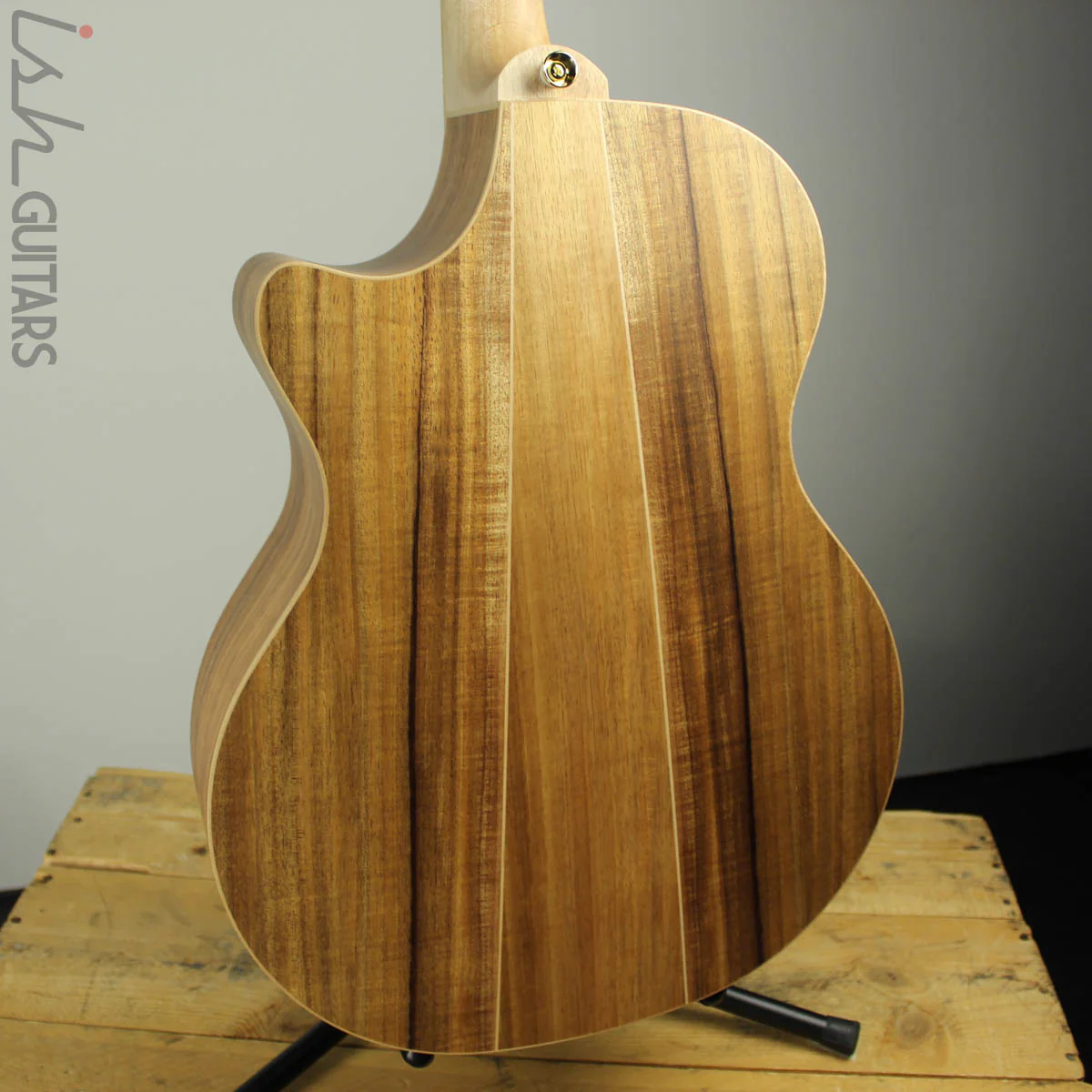 Cole Clark Angel AN2EC-RDBLSB Redwood Top w/ Blackwood Back and Sides - Image 9