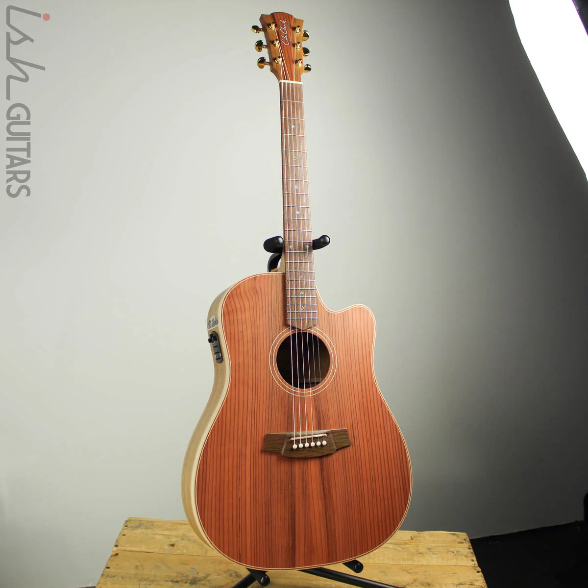 Cole Clark Fat Lady 2 FL2EC-RDBL Redwood Blackwood B-Stock - Image 2