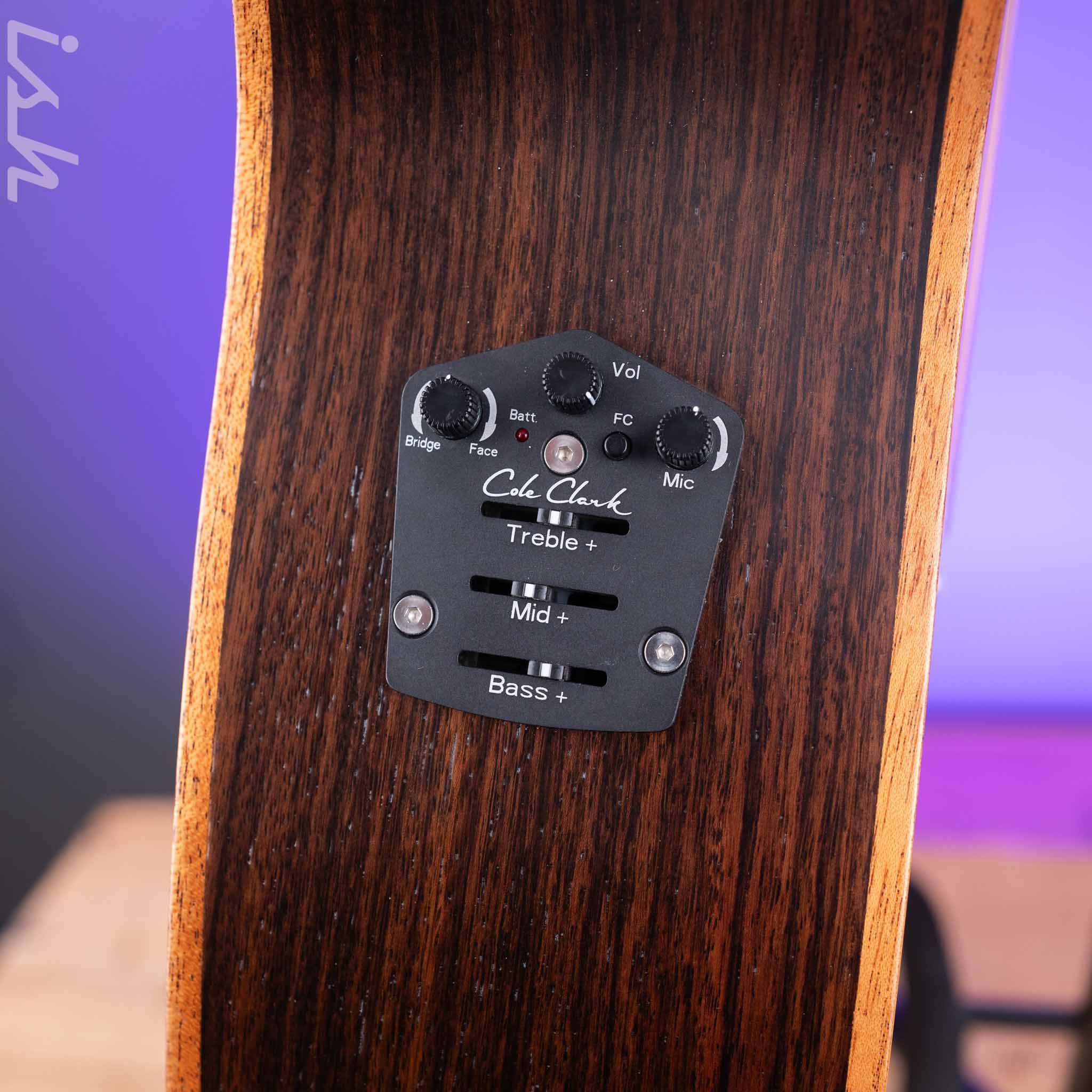Cole Clark Studio Grand Auditorium SAN1EC Acoustic-Electric Guitar - Image 11
