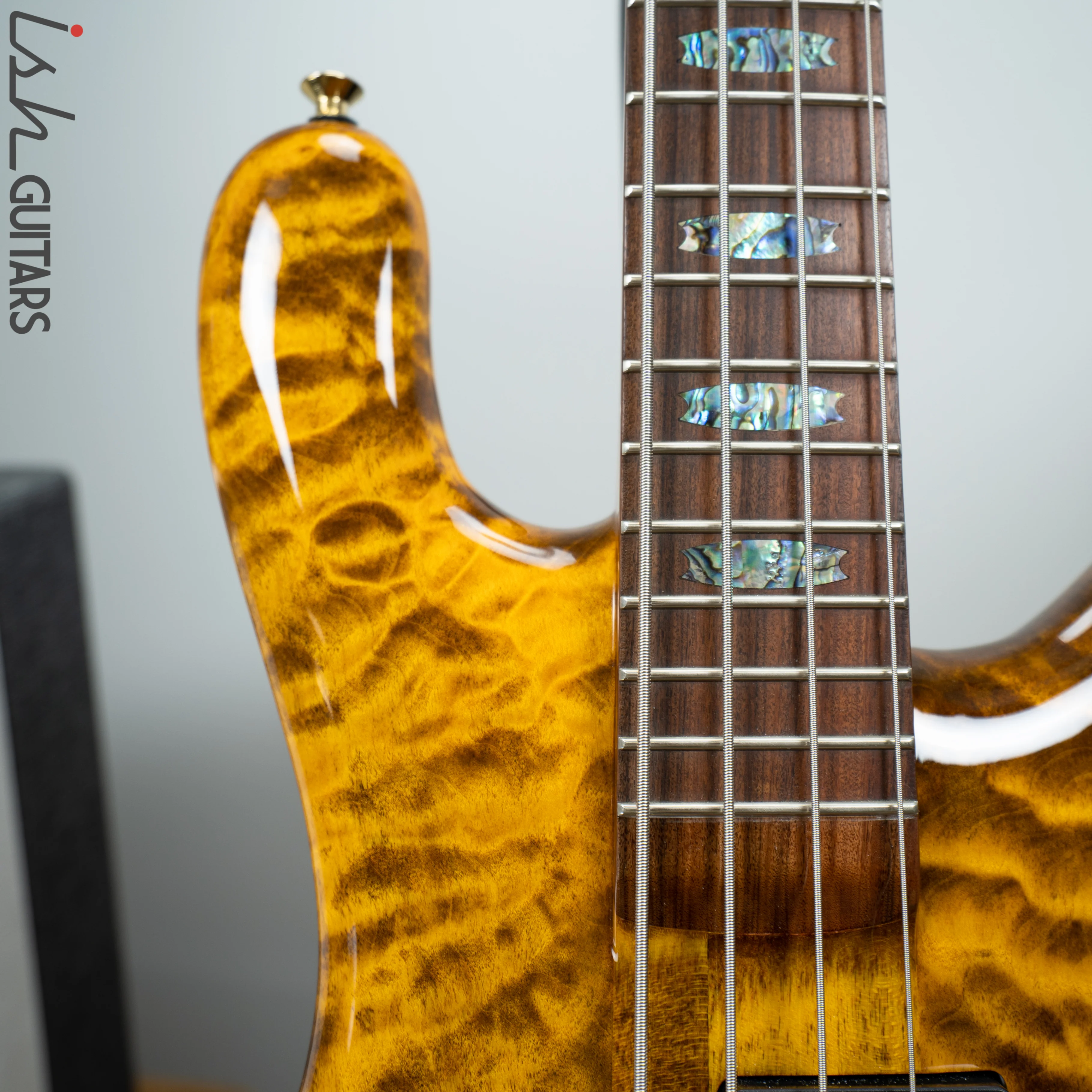 2017 USA Spector NS-2 Custom Tiger Eye Finish Premium Quilted Maple Gloss - Image 3