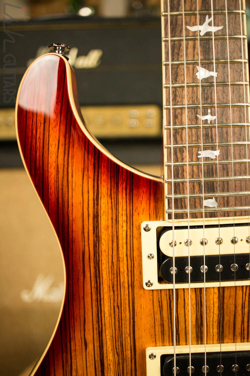 2018 Paul Reed Smith PRS SE Custom 24 - Zebrawood - Image 3