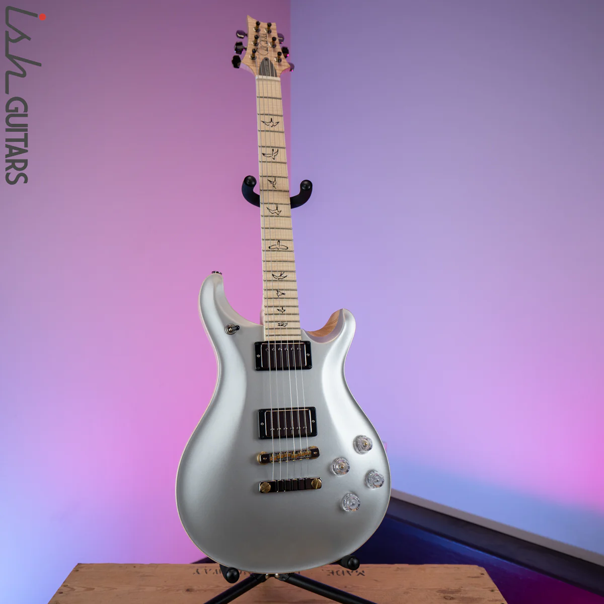 2020 PRS Paul Reed Smith McCarty 594 Wood Library Platinum Satin Ash Maple Neck - Image 2
