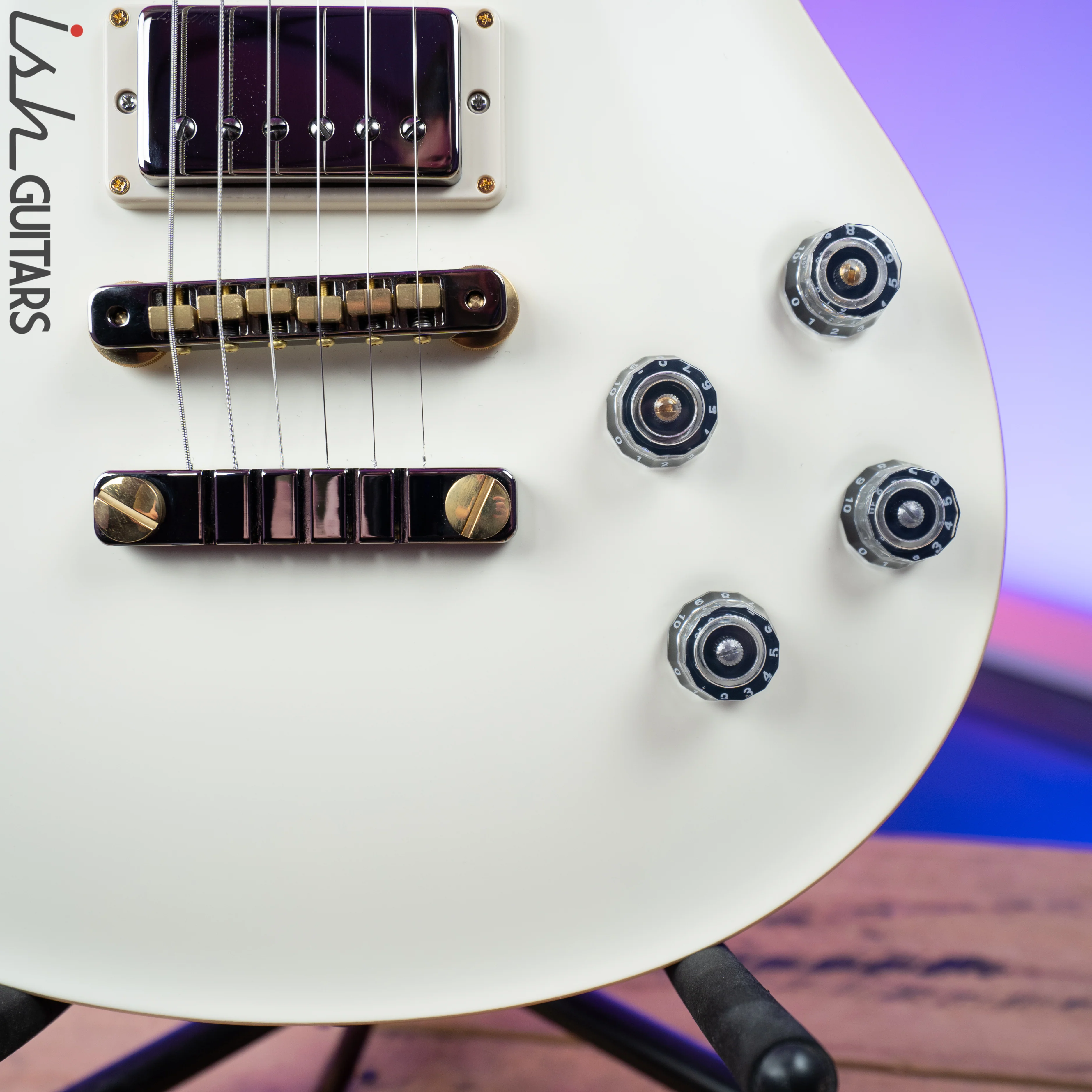 2020 PRS Paul Reed Smith McCarty 594 Wood Library Opaque Antique White Satin - Image 4