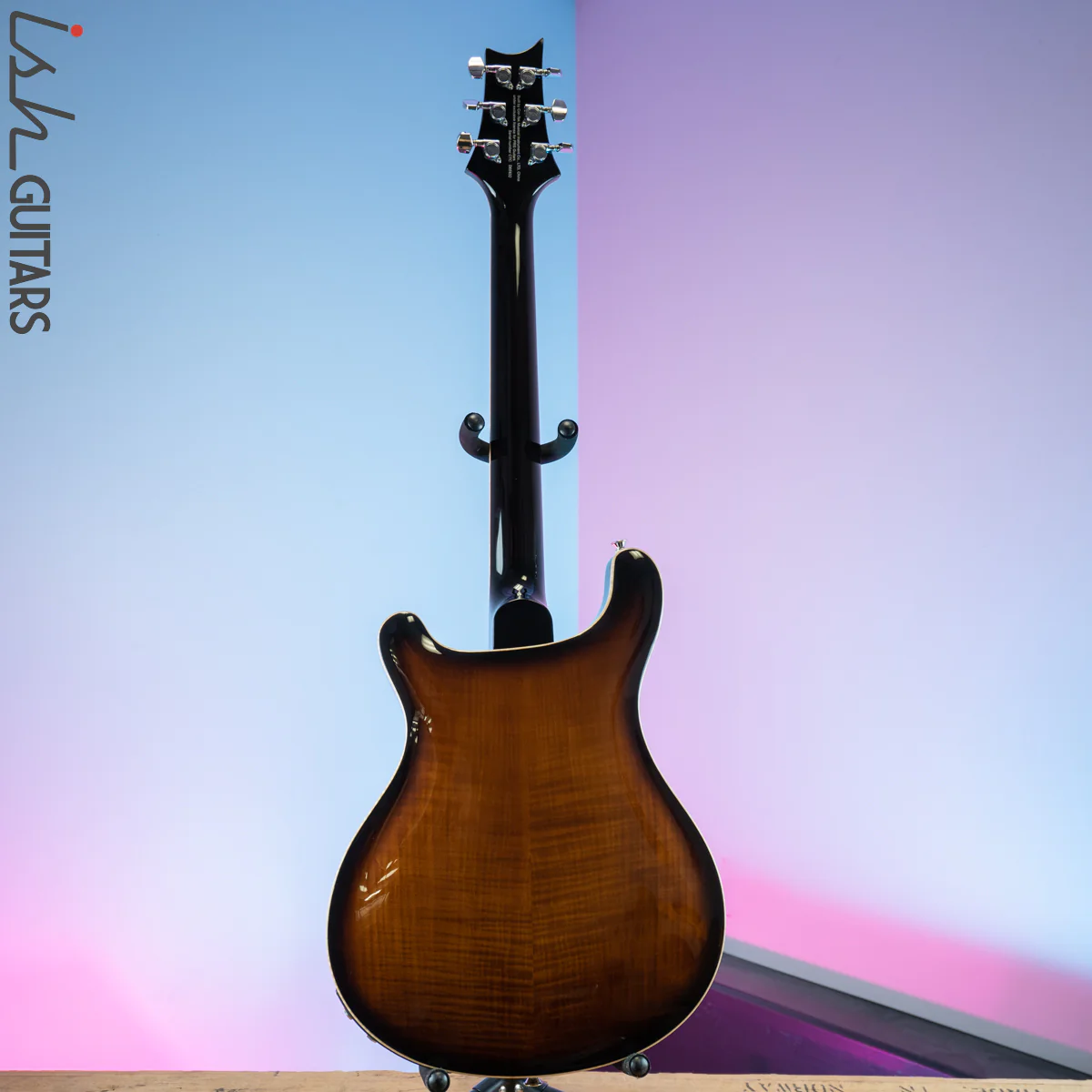 2020 PRS Paul Reed Smith SE Hollowbody II Piezo Black Gold Burst - Image 7
