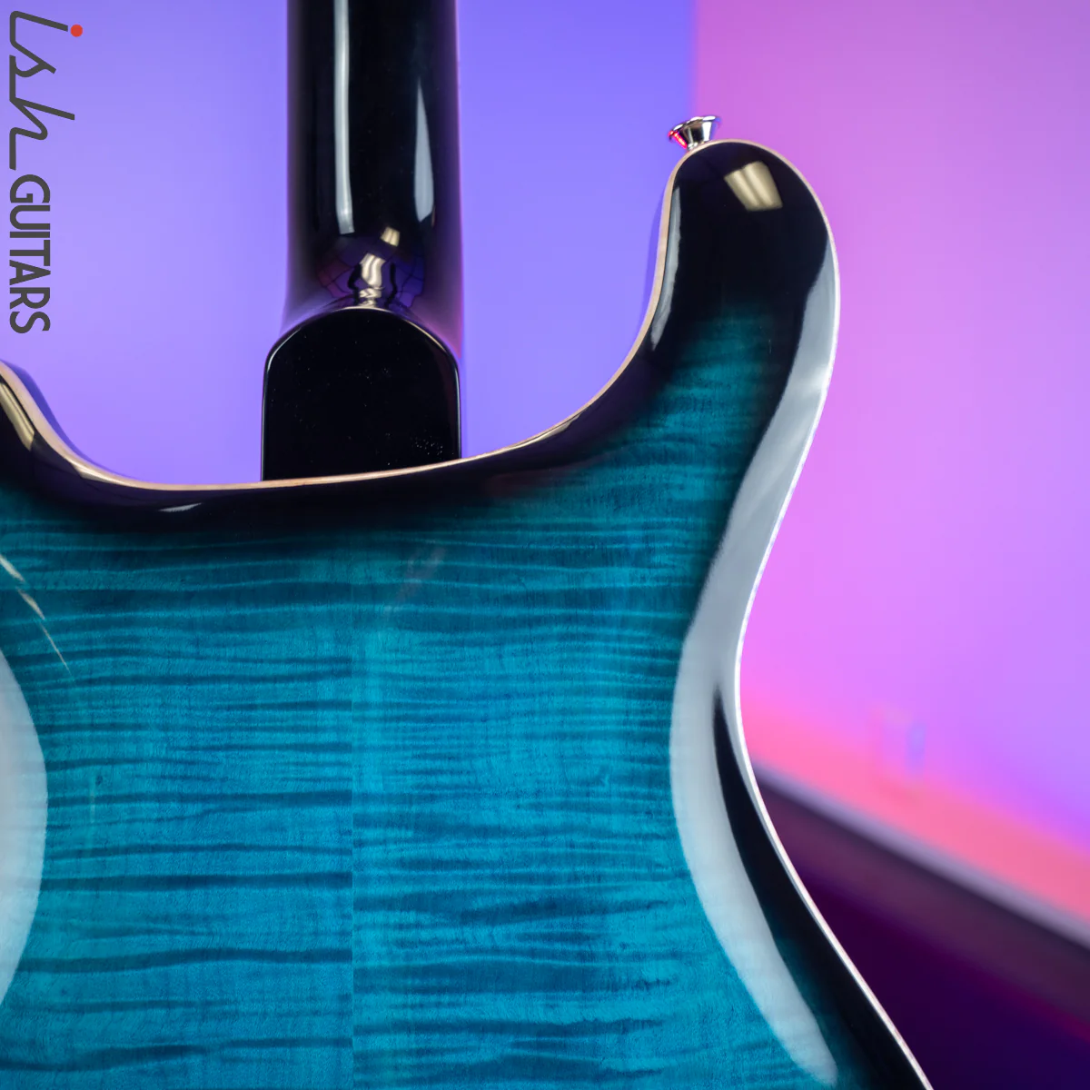 2020 PRS SE Hollowbody II Piezo Peacock Blue - Image 9