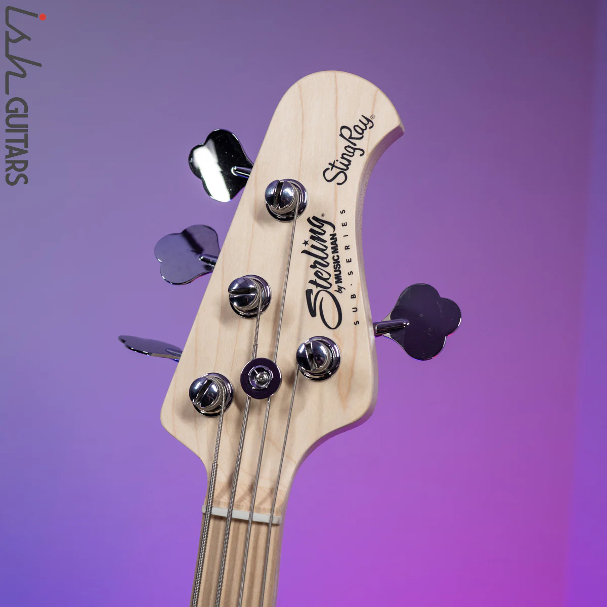 Sterling by Music Man StingRay HH Sub Series Olive Green - Image 7