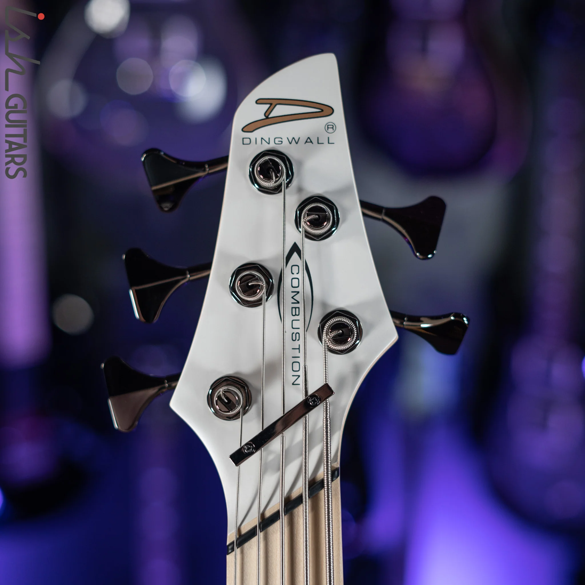 Dingwall NG-3 5-String Bass Left Handed Ducati White - Image 6