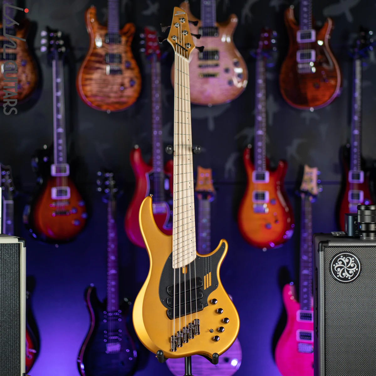 Dingwall NG-3 5-String Bass Matte Gold Metallic - Image 2