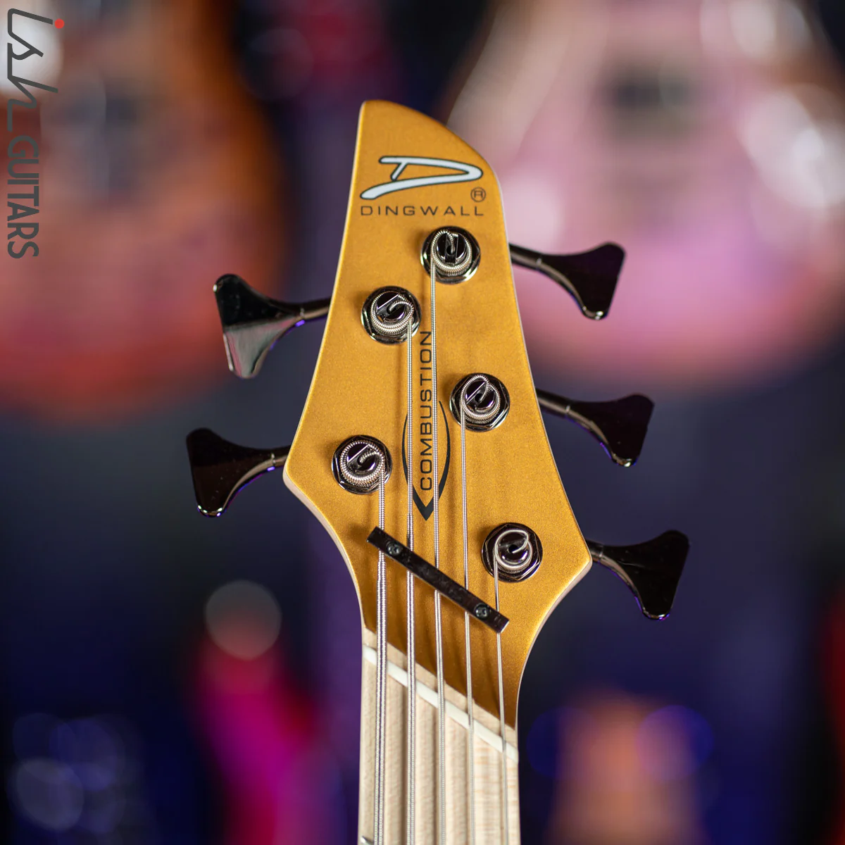 Dingwall NG-3 5-String Bass Matte Gold Metallic - Image 6