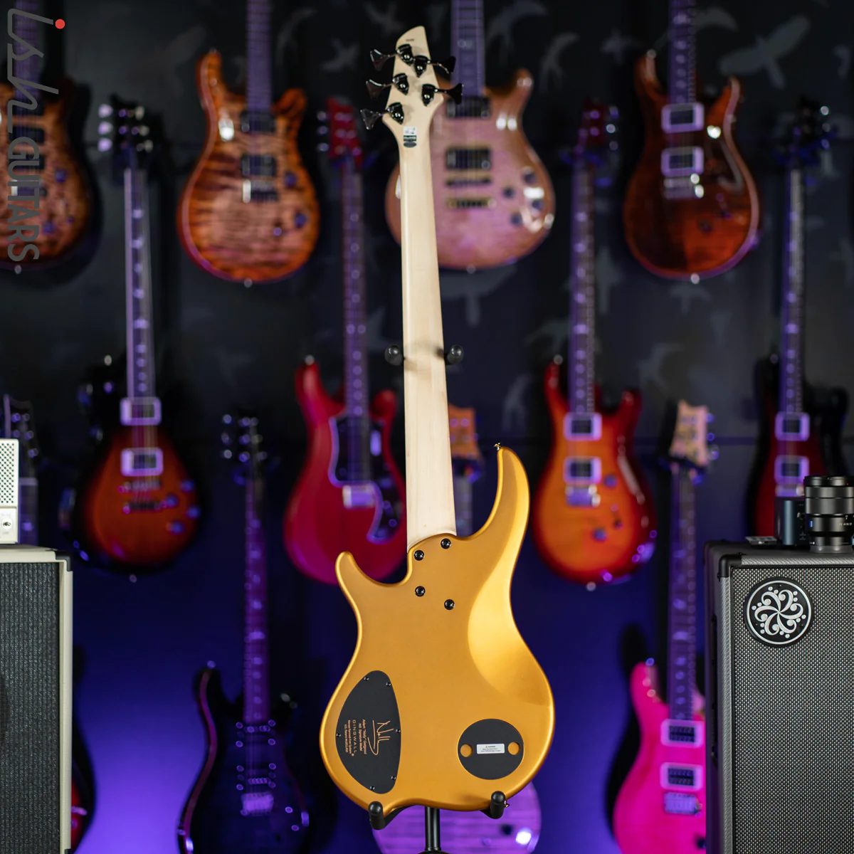 Dingwall NG-3 5-String Bass Matte Gold Metallic - Image 8
