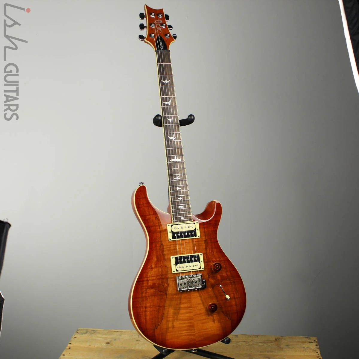 2018 Paul Reed Smith PRS SE Custom 24 Spalted Maple Exotic Top - Image 2