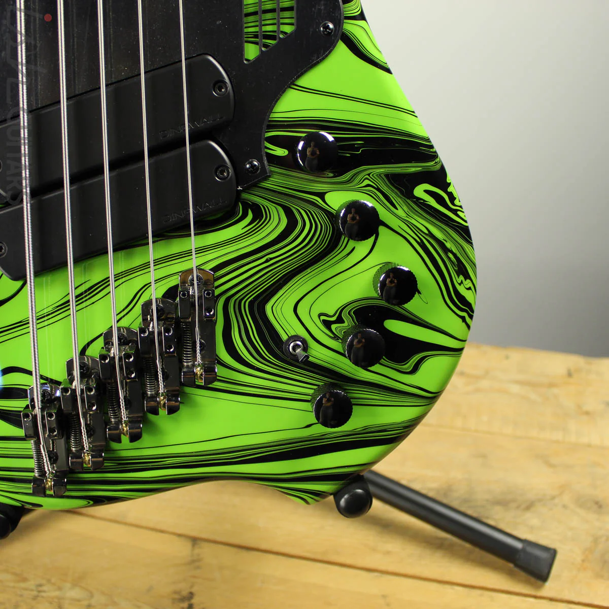 Dingwall NG2 5-String Ferrari Green Swirl Maple Fretboard B-Stock - Image 3