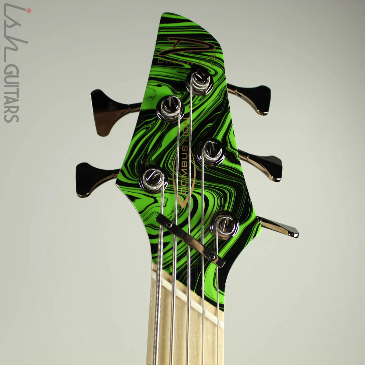 Dingwall NG2 5-String Ferrari Green Swirl Maple Fretboard B-Stock - Image 5