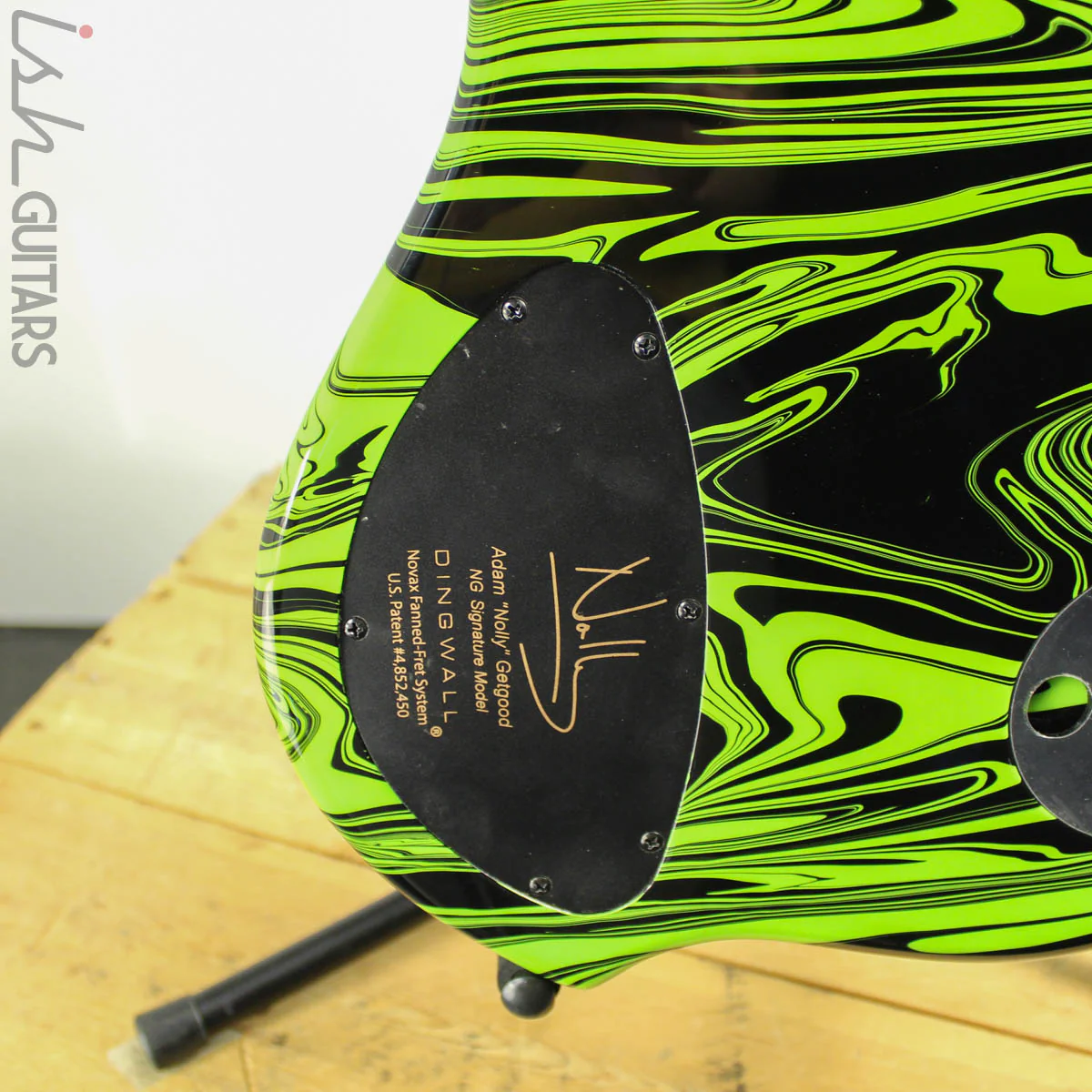 Dingwall NG2 5-String Ferrari Green Swirl Maple Fretboard B-Stock - Image 8