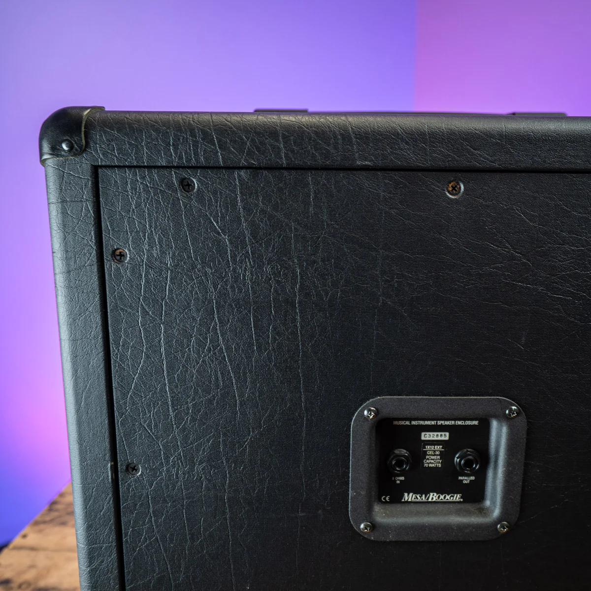 Mesa Boogie Mini Rectifier 1x12" 60-watt Straight Extension Cabinet Black - Image 4