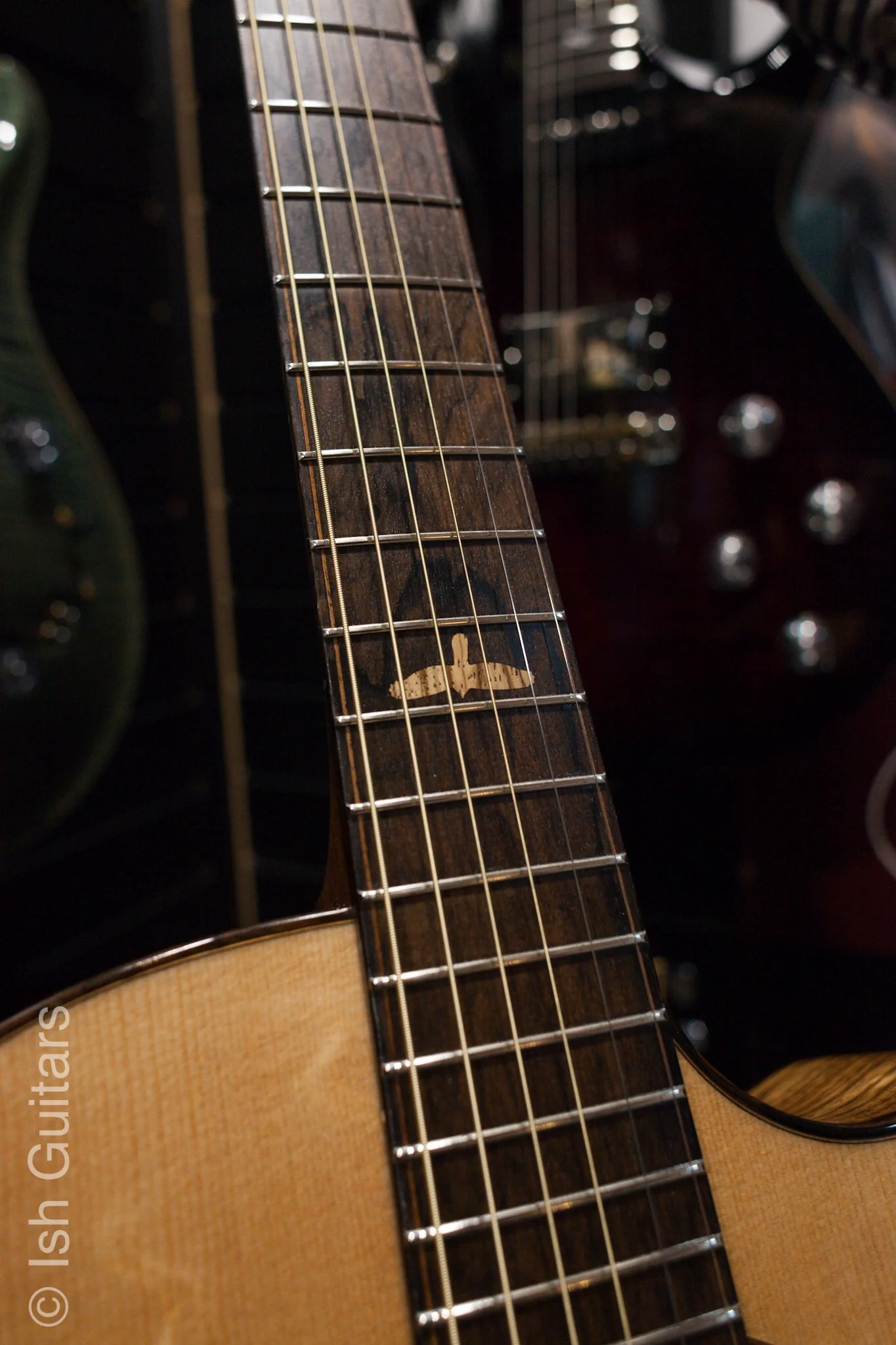 NAMM Paul Reed Smith PRS Private Stock Angelus Acoustic Electric Guitar - Image 4