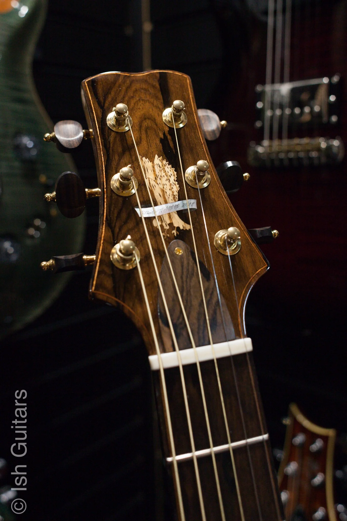 NAMM Paul Reed Smith PRS Private Stock Angelus Acoustic Electric Guitar - Image 5