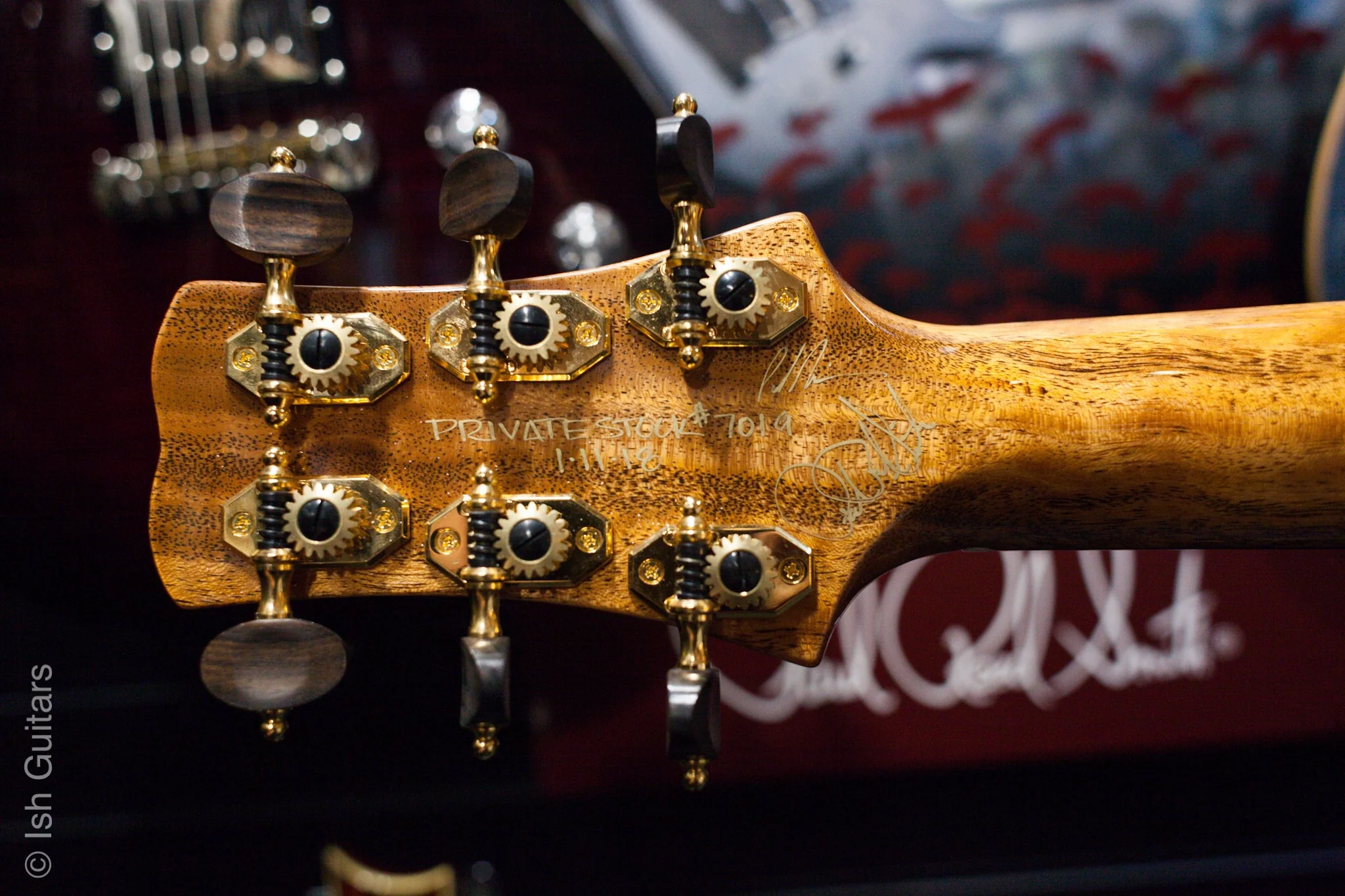 NAMM Paul Reed Smith PRS Private Stock Angelus Acoustic Electric Guitar - Image 6