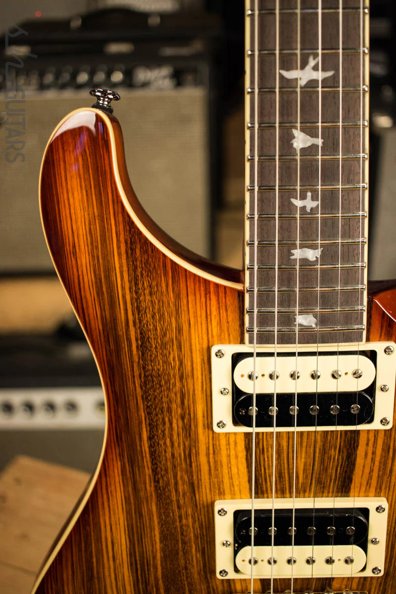 2018 Paul Reed Smith PRS SE Custom 24 - Zebrawood - Image 3