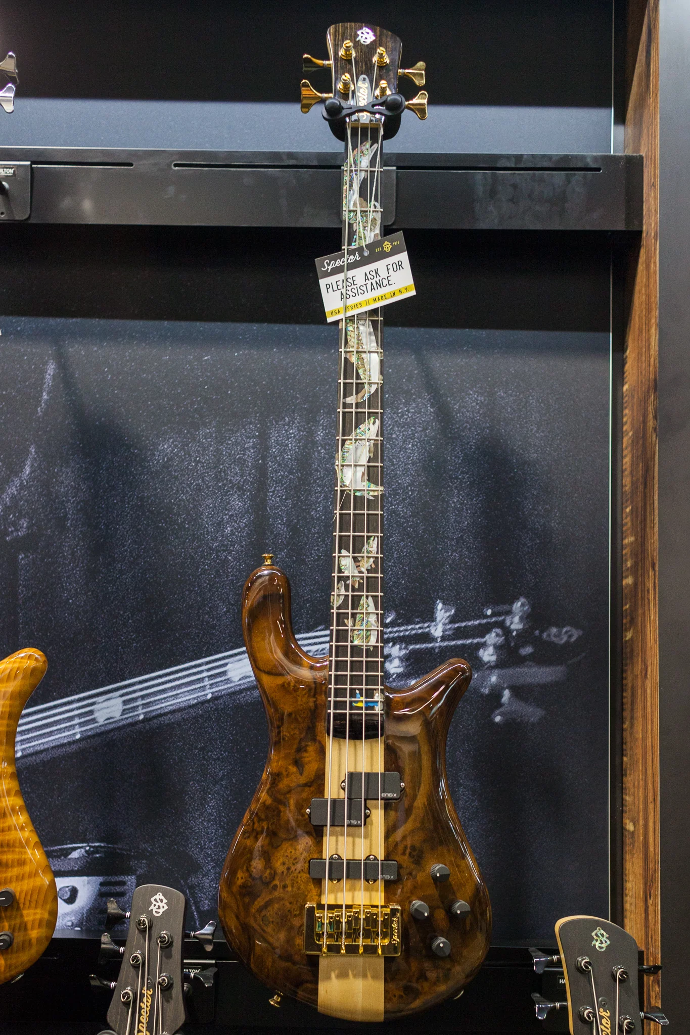 NAMM 2018 USA Spector NS-240 Limited Edition 40th Anniversary Bass #10/10 - Image 2