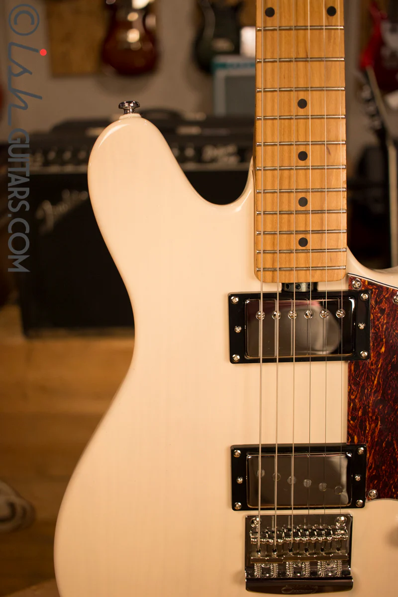 Sterling by Music Man Valentine Signature Electric Guitar Trans Buttermilk - Image 3