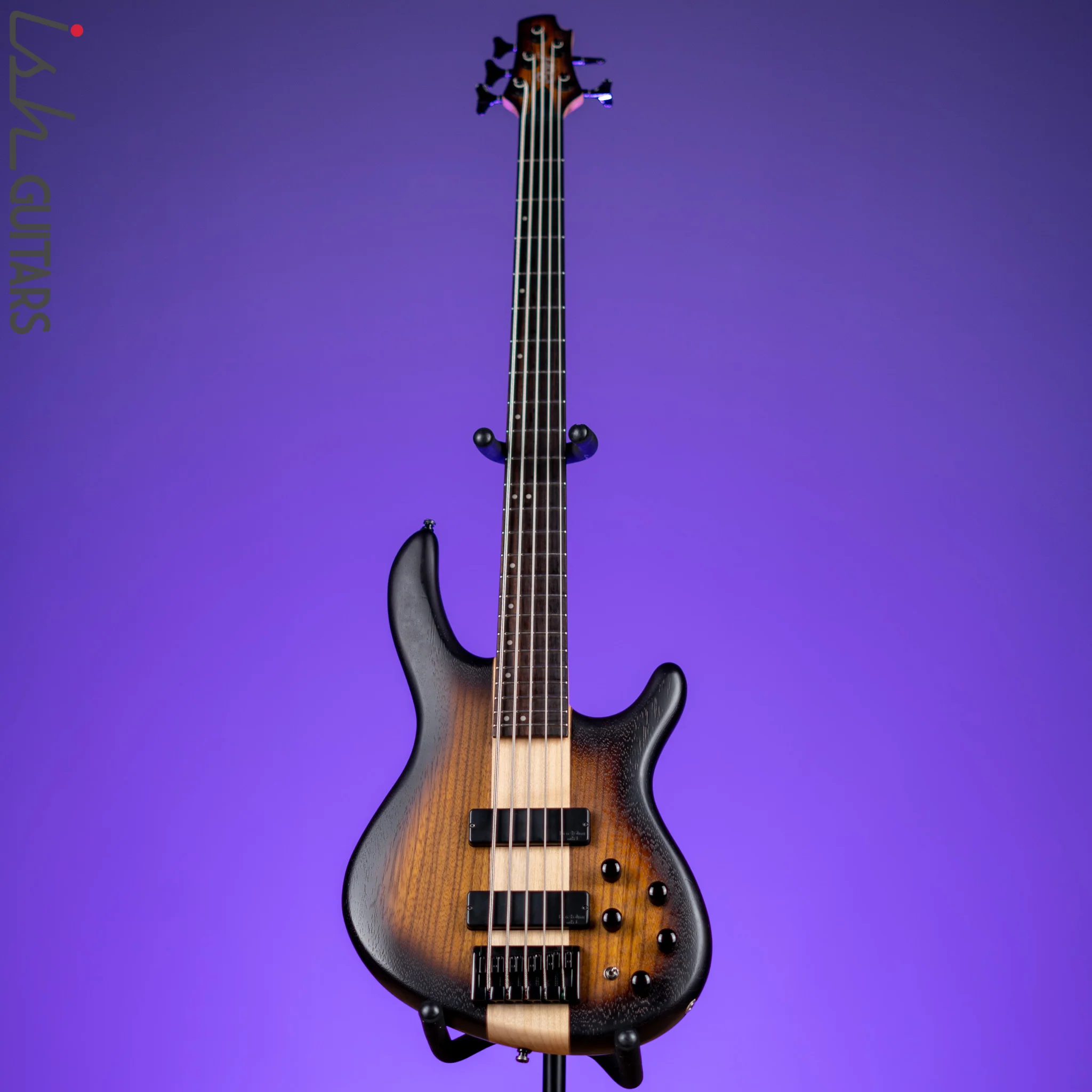 Cort C5 Plus 5-String Bass Sunburst - Image 2