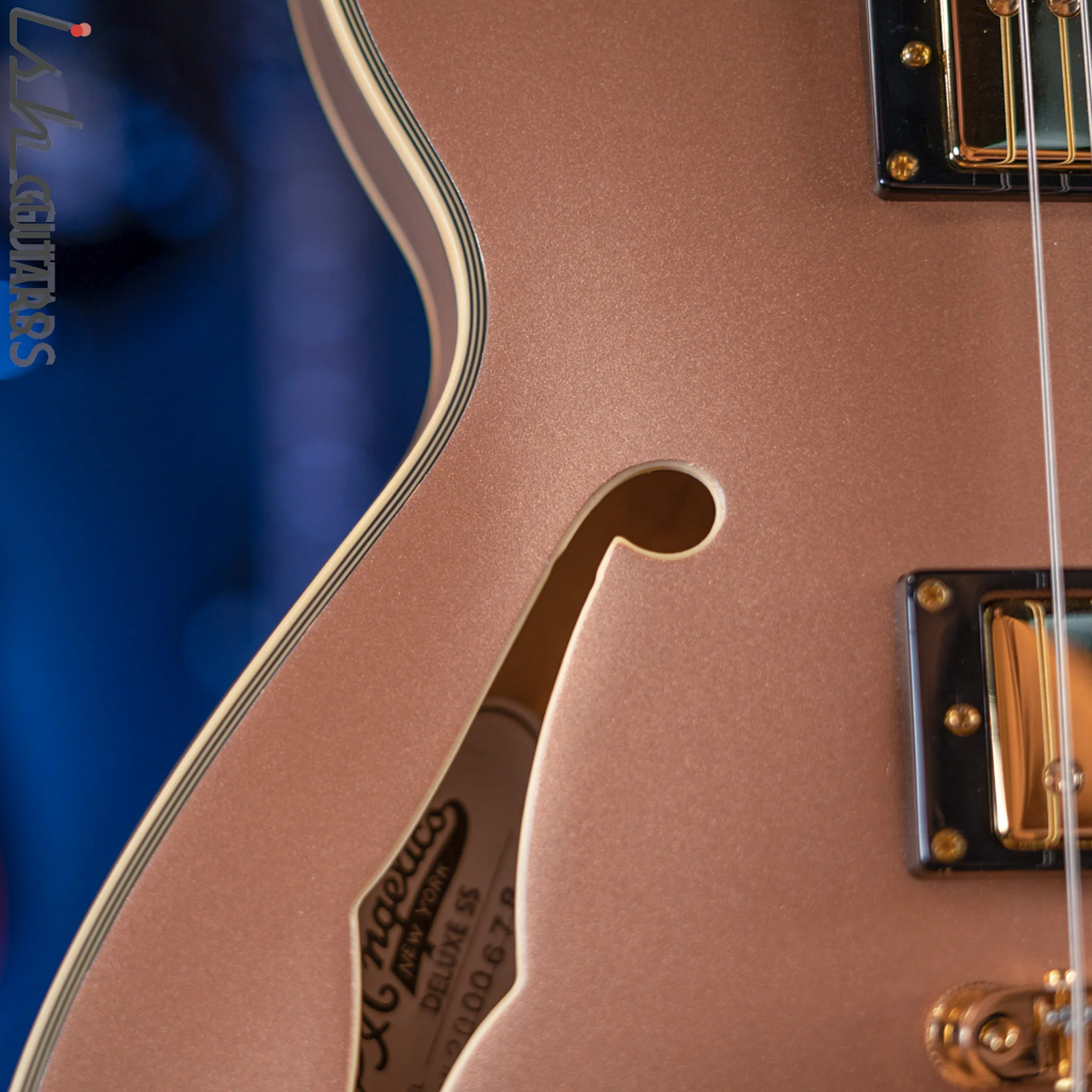 D’Angelico Deluxe SS LTD 11 of 50 Matte Rose Gold - Image 5