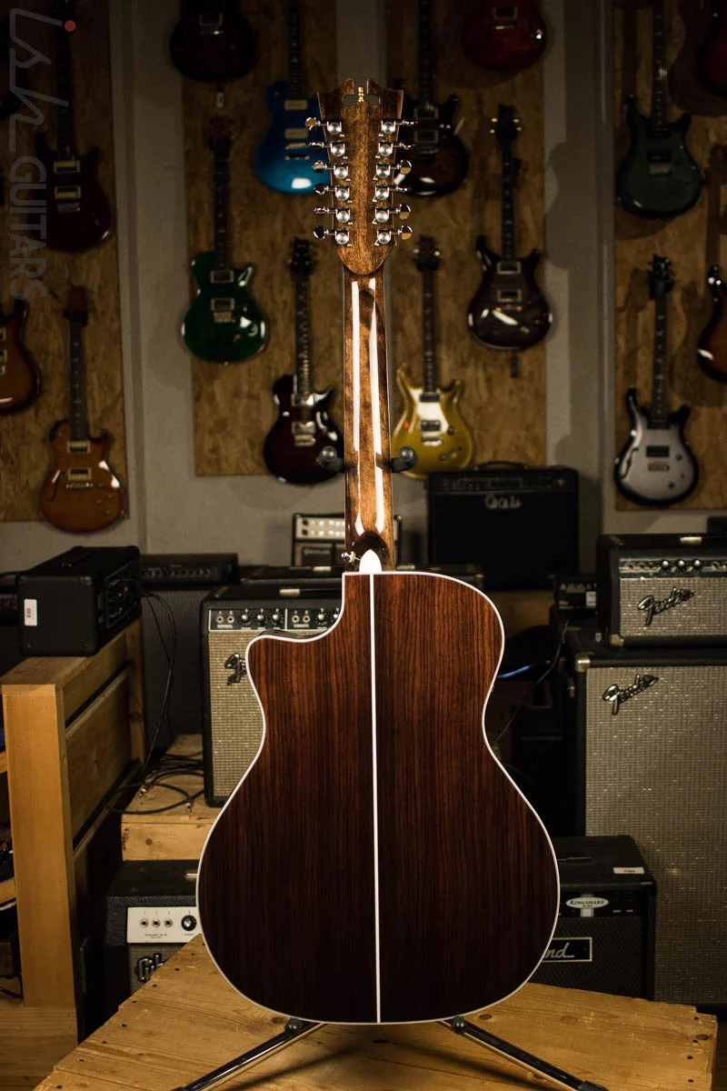 D’Angelico Premier Bowery 12 String Acoustic Electric Guitar Natural - Image 8