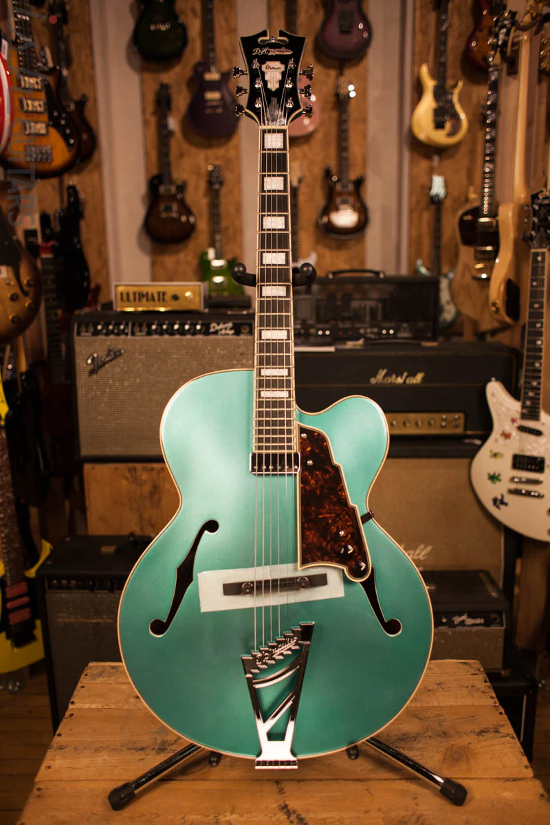 D’Angelico Premier EXL-1 Hollow Body Ocean Turquoise