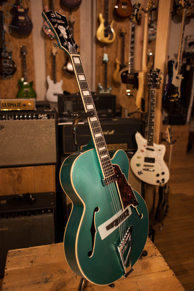 D’Angelico Premier EXL-1 Hollow Body Ocean Turquoise - Image 9