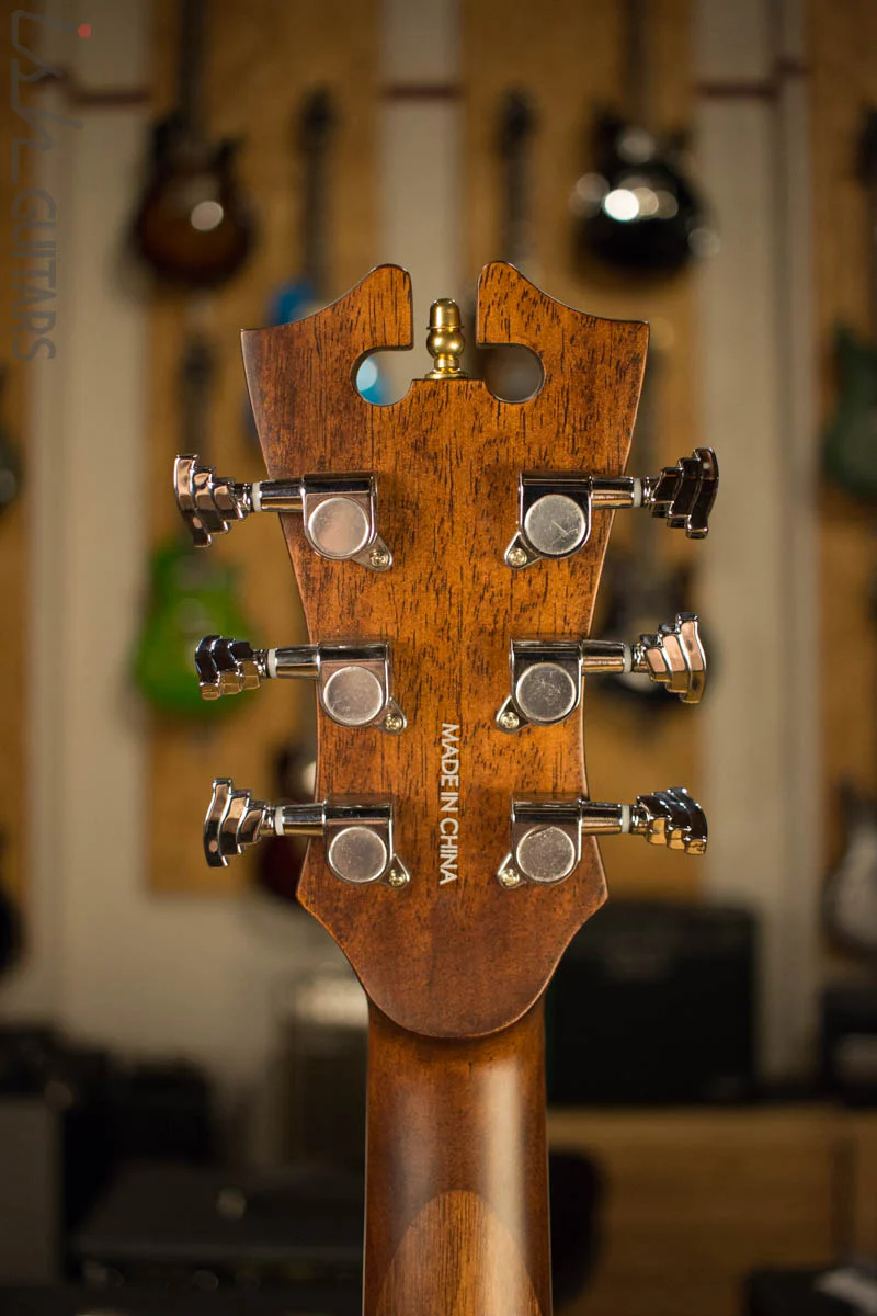 D’Angelico Premier Niagara Acoustic Guitar Spruce Top Natural Finish - Image 9