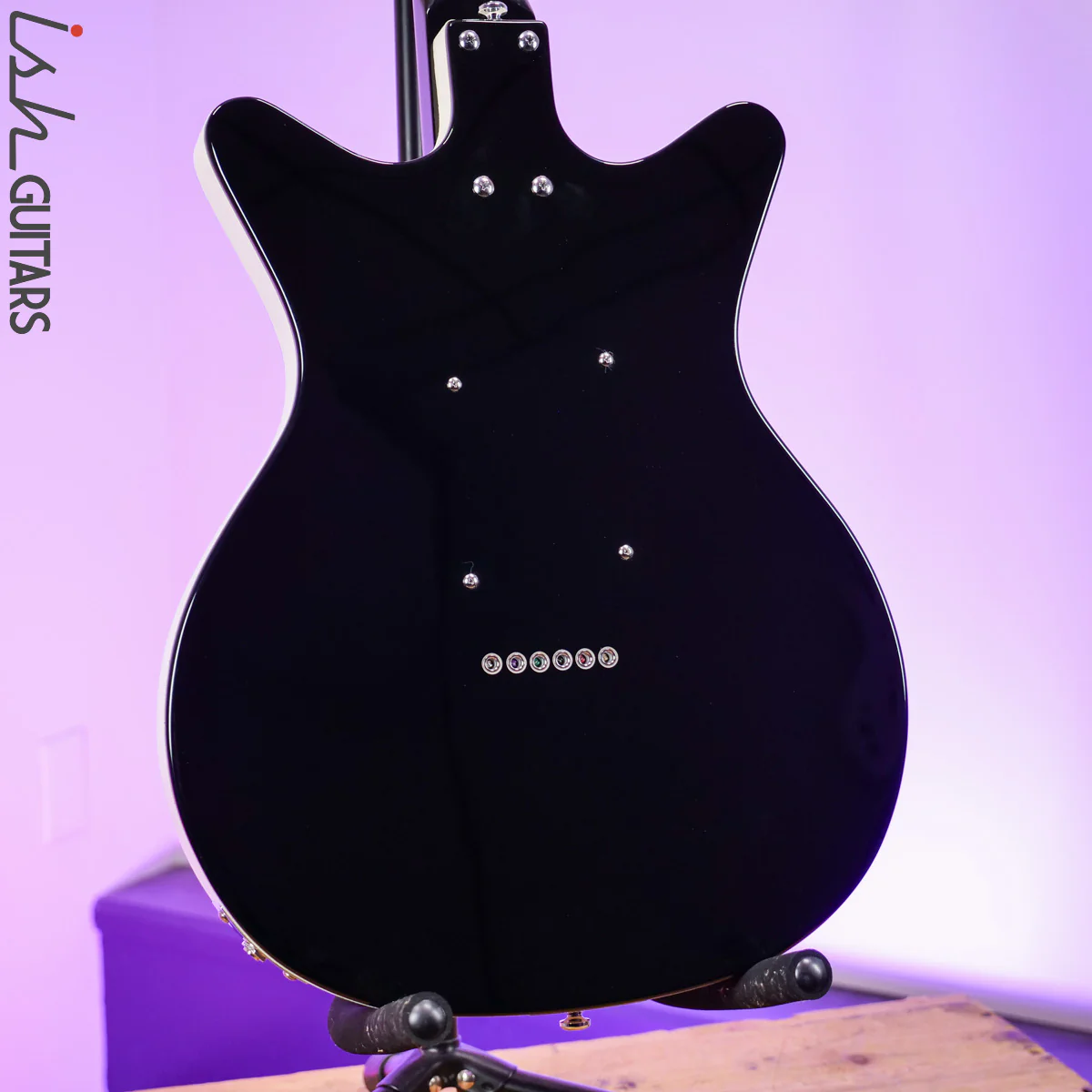 Danelectro 12SDC 12-String Electric Guitar Black - Image 9