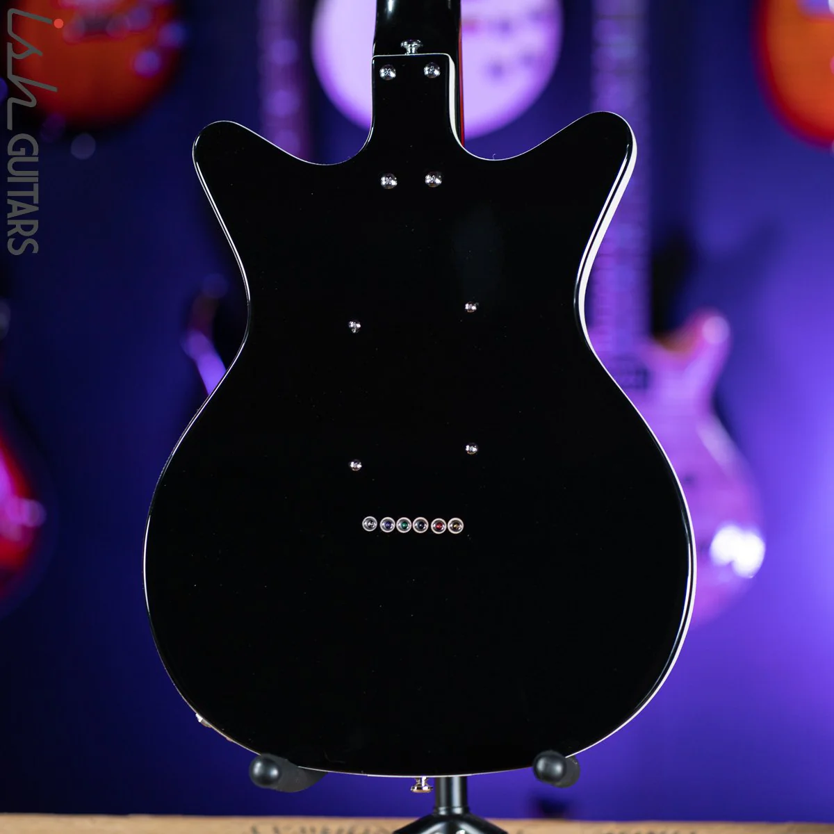 Danelectro 12SDC 12-String Electric Guitar Black - Image 7