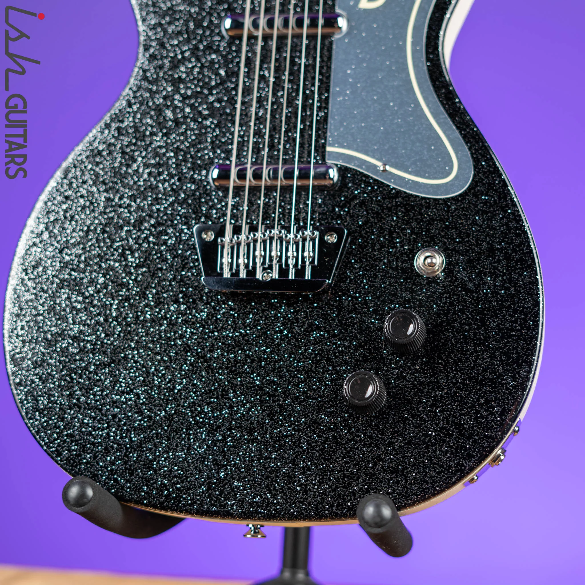 Danelectro ‘56 Baritone Black Metal Flake - Image 4