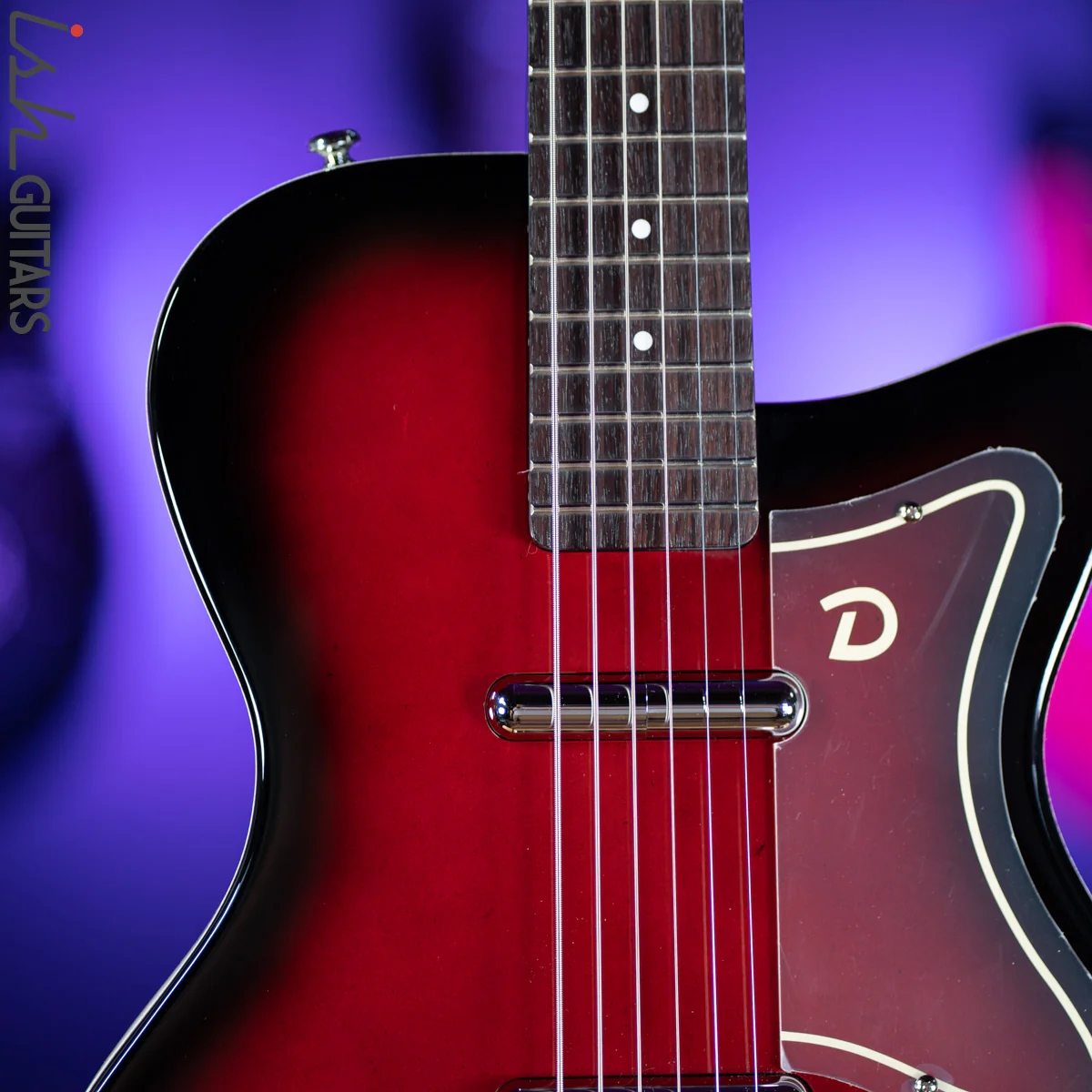 Danelectro '56 Baritone Red Burst - Image 3