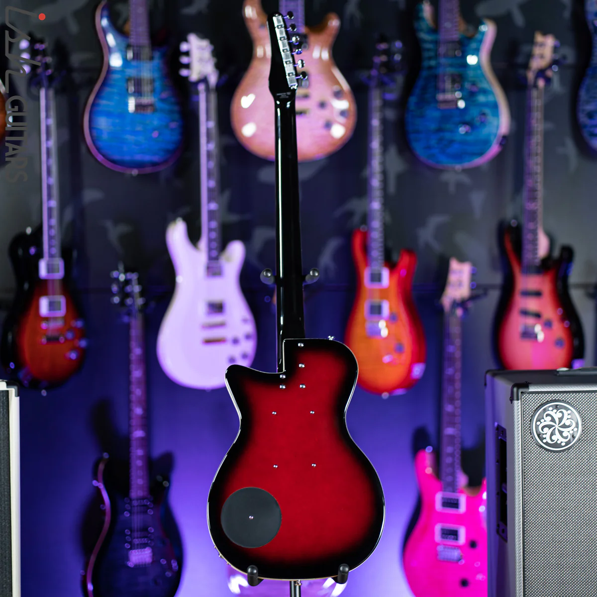 Danelectro '56 Baritone Red Burst - Image 8