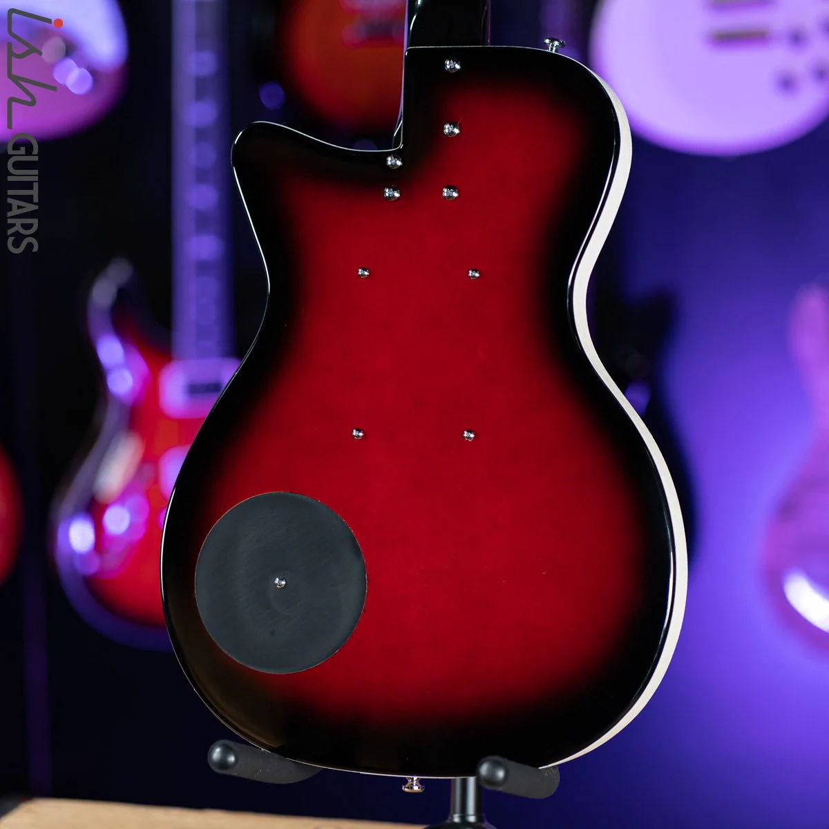 Danelectro 56 Singlecut Baritone Red Burst - Image 8