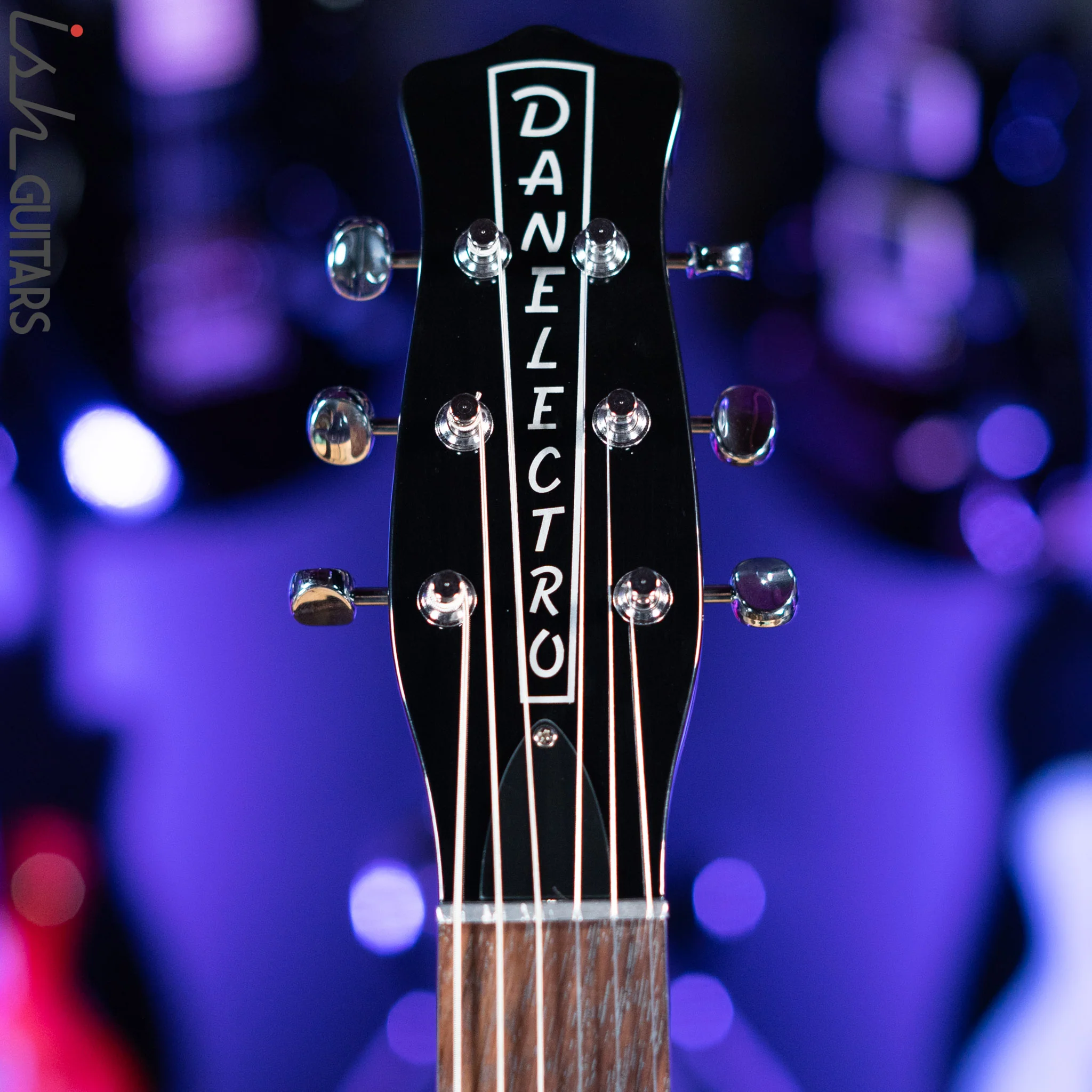Danelectro '59 Resonator Electric Guitar Vintage Aqua - Image 5