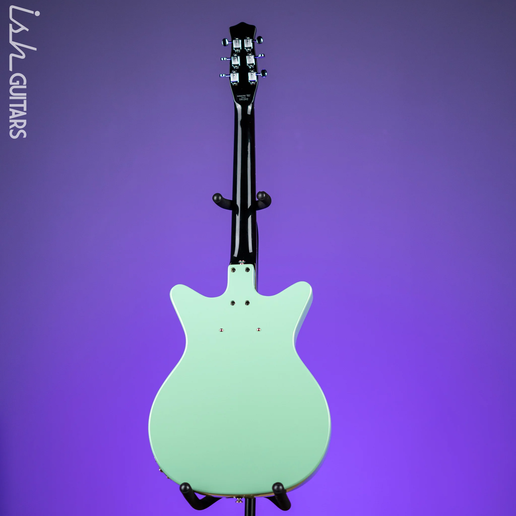Danelectro '59 Resonator Electric Guitar Vintage Aqua - Image 6