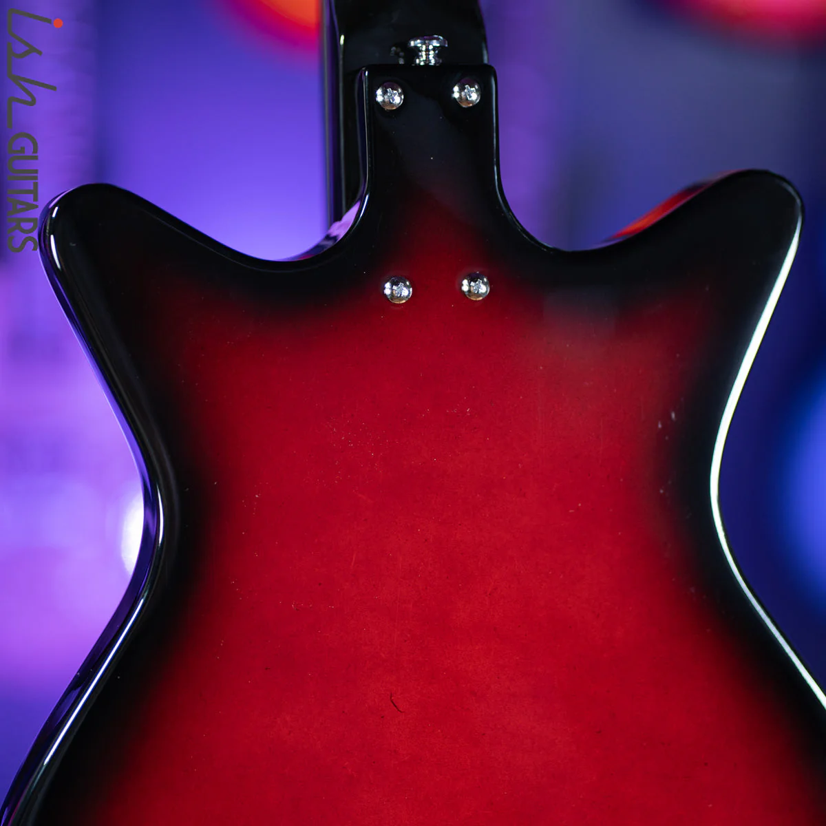 Danelectro 59x12 12-String Electric Guitar Red Burst - Image 8