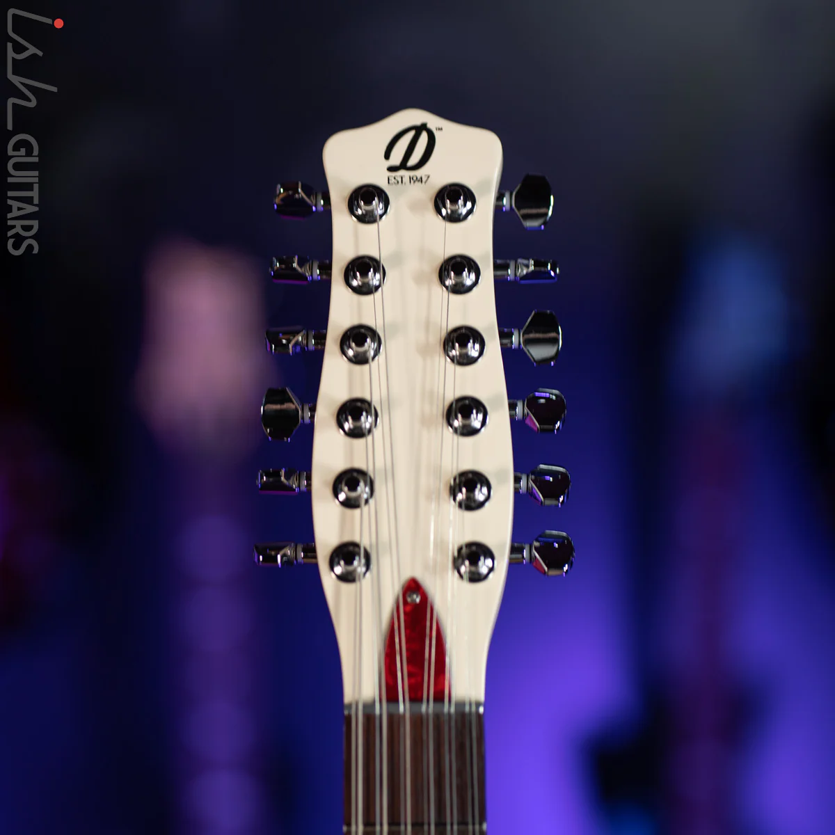 Danelectro 59x12 12-String Electric Guitar Vintage Cream - Image 5