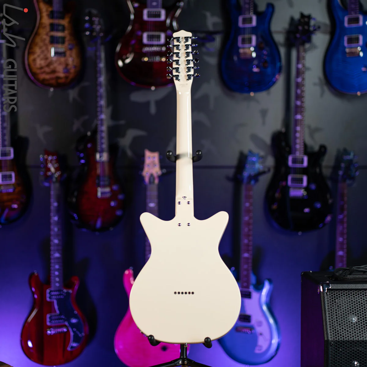 Danelectro 59x12 12-String Electric Guitar Vintage Cream - Image 6