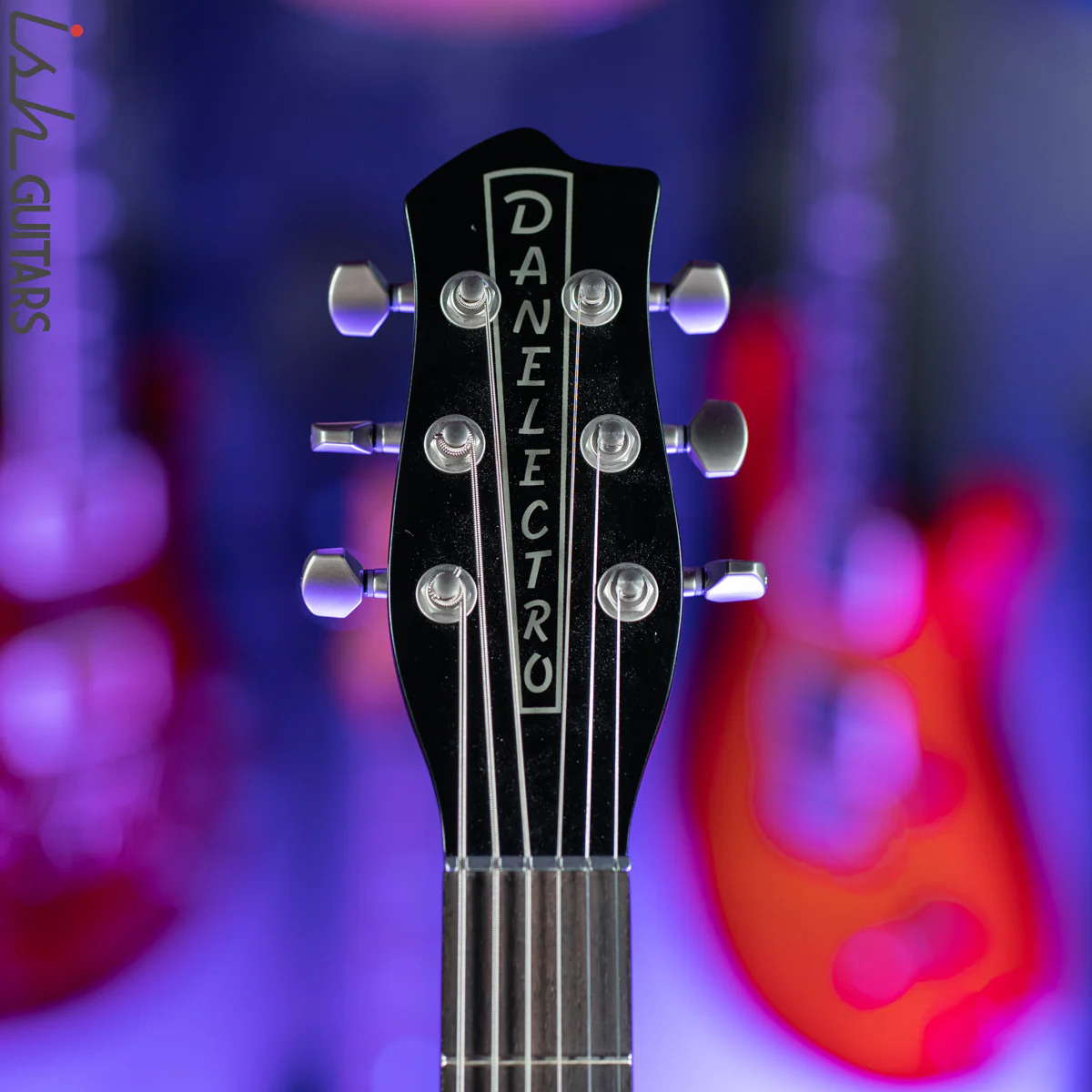 Danelectro D63 Baritone Black Prototype - Image 6