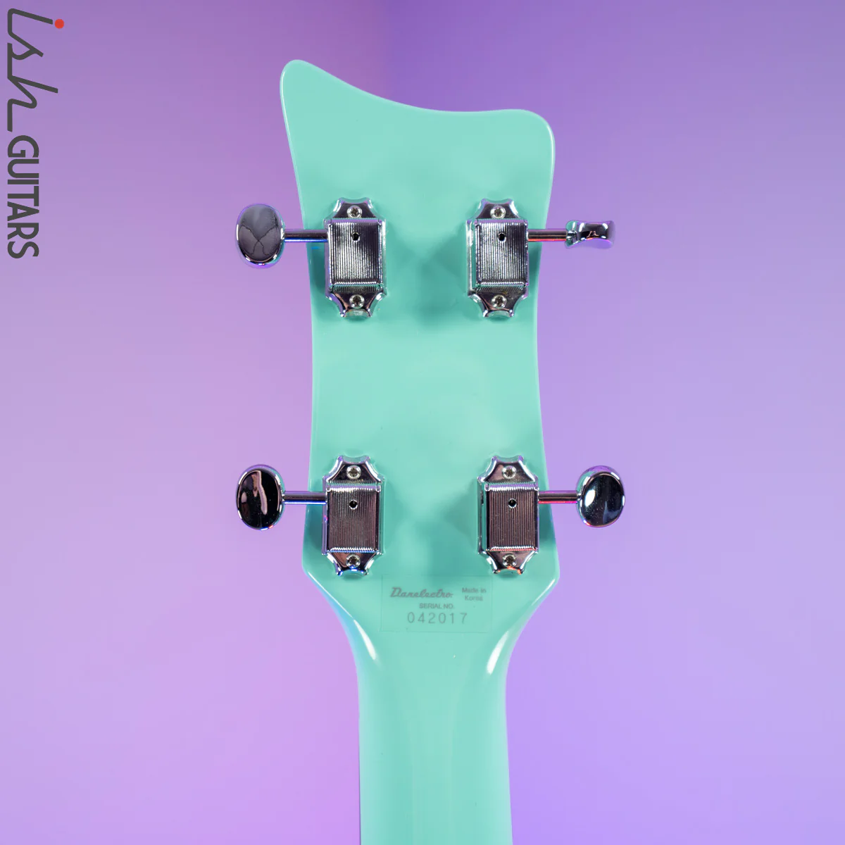 Danelectro D64 Bass Aqua Seafoam Prototype - Image 11