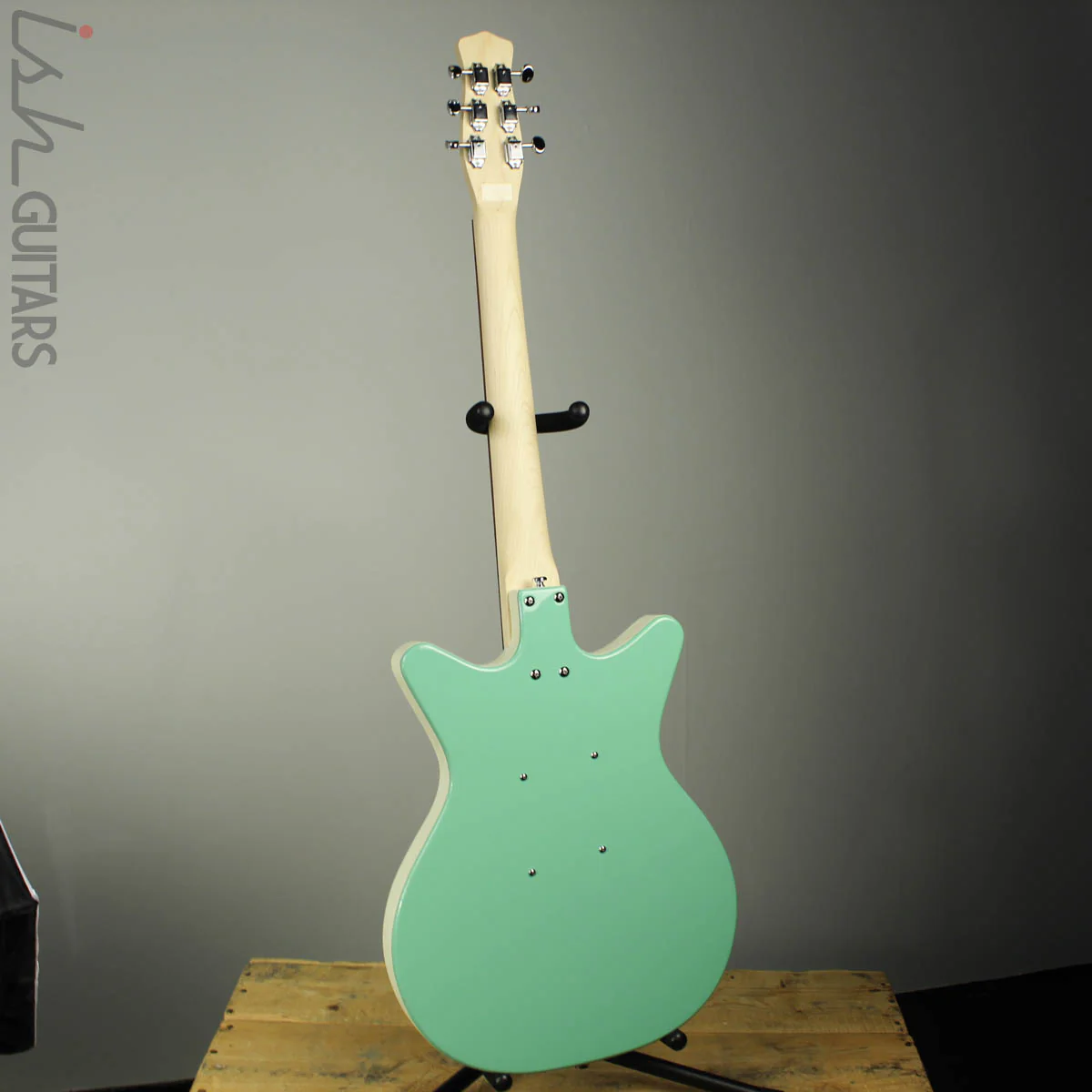 Danelectro Stock 59 Aqua Solidbody Electric Guitar (DEMO VIDEO) - Image 6