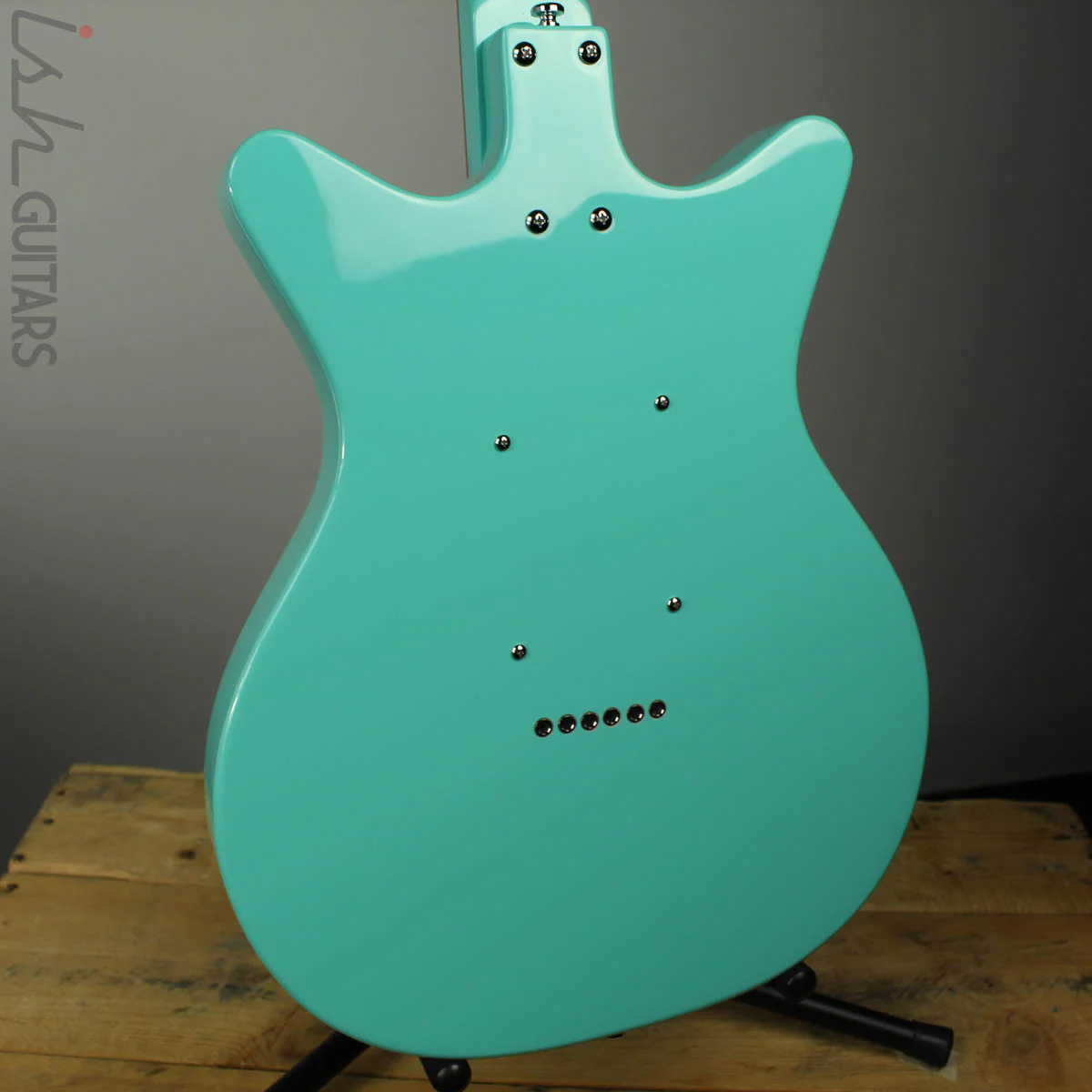 Danelectro '59 Vintage 12 String Aqua Electric Guitar - Image 7
