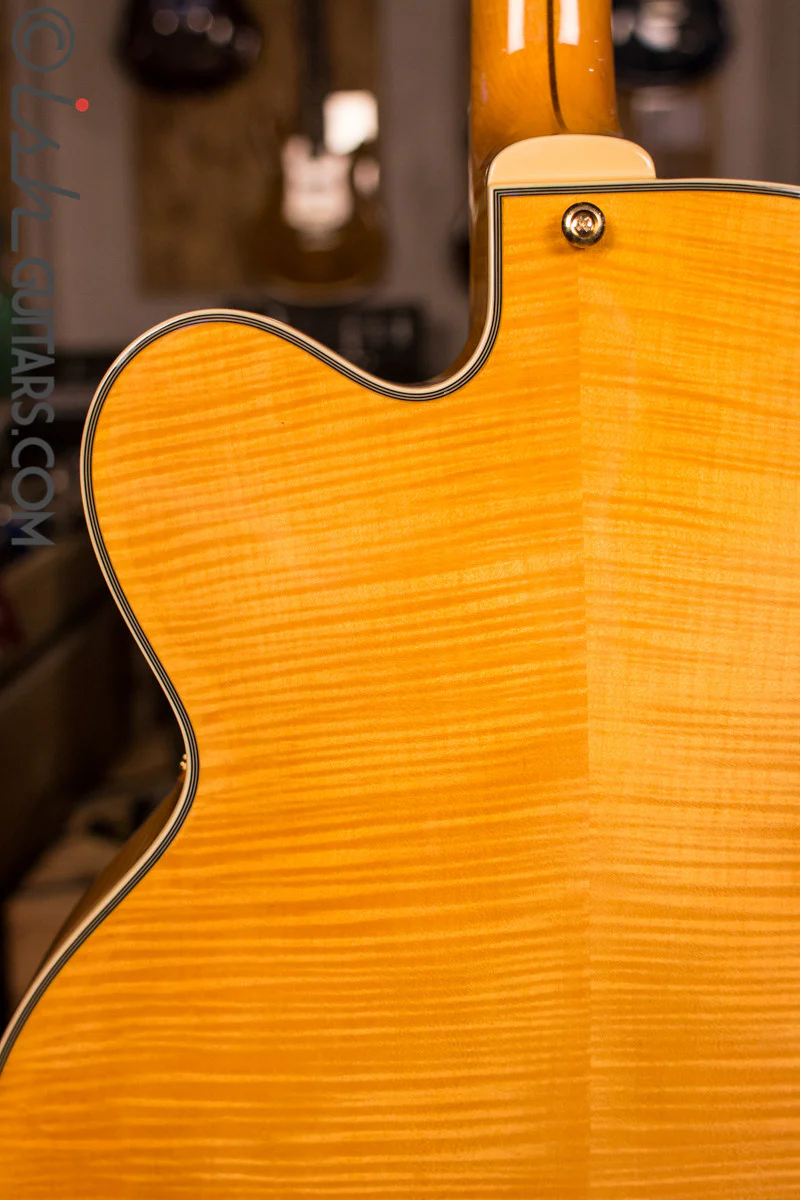 D'Angelico EXL-1 Hollowbody Electric Guitar Natural - Image 11
