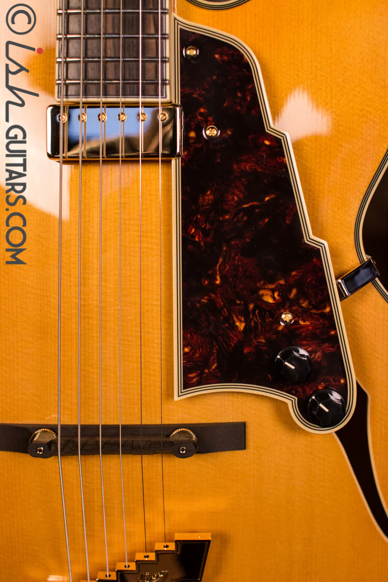 D'Angelico EXL-1 Hollowbody Electric Guitar Natural - Image 5