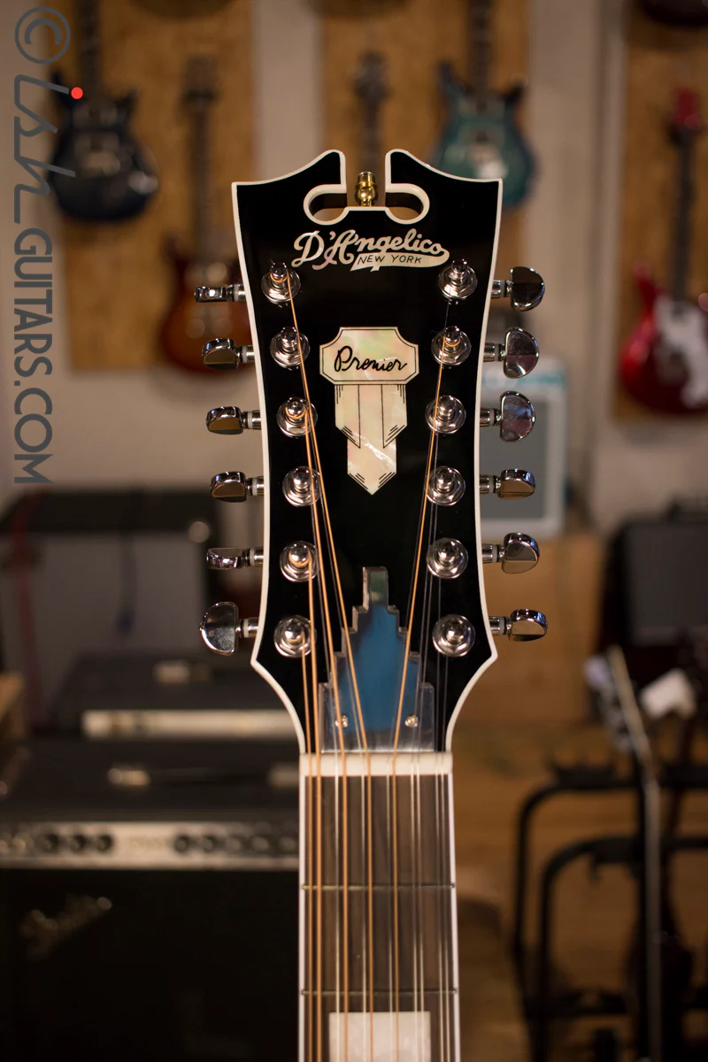 D'angelico Premier Fulton 12 String Acoustic Electric Guitar - Image 5