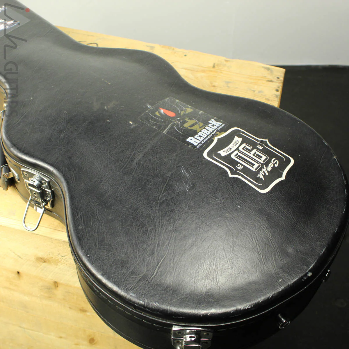 2001 DeArmond M-72 Transparent Black Flame Top - Image 15